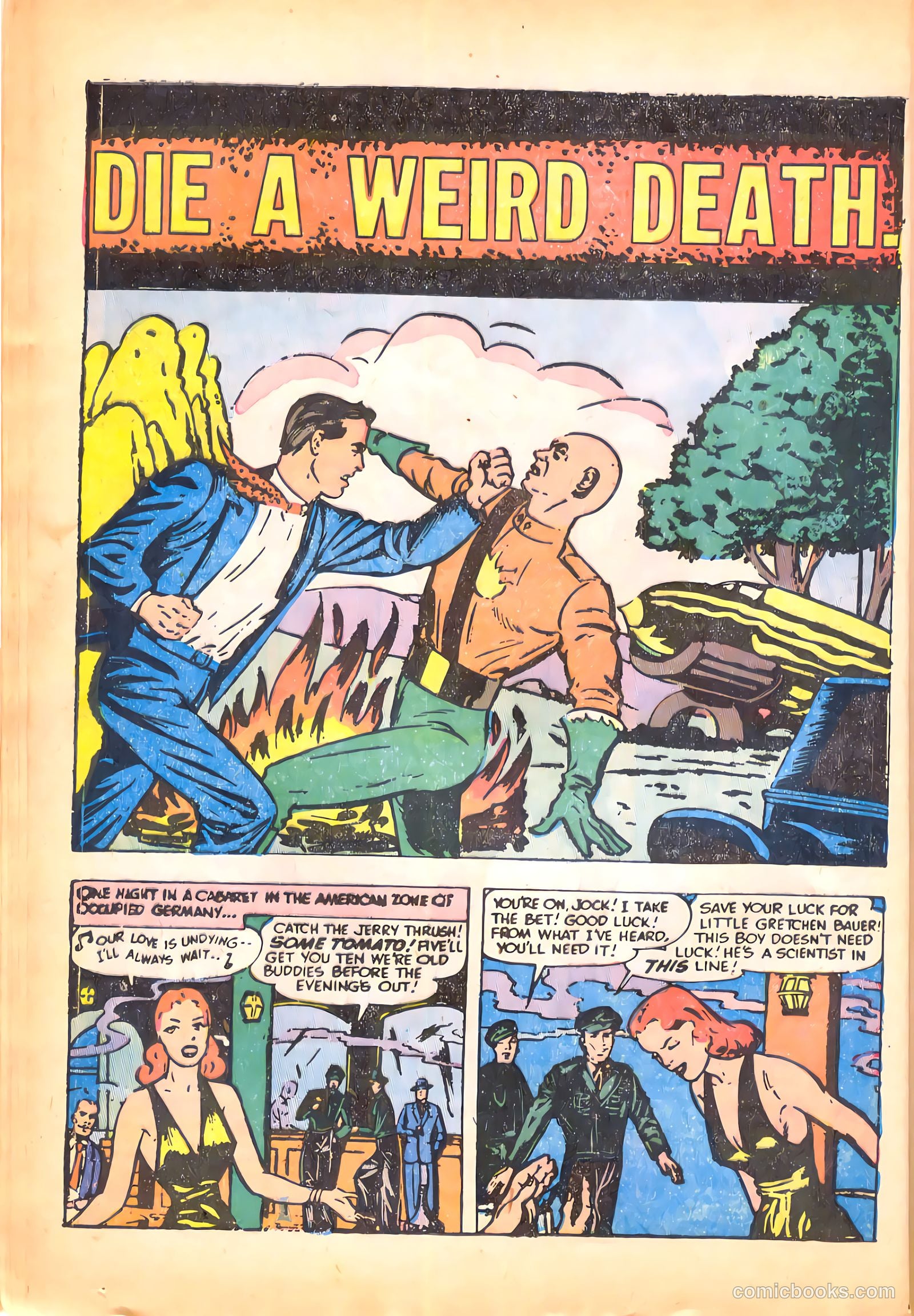 Blue Bolt Weird Tales of Terror #119 — page 12 of 36