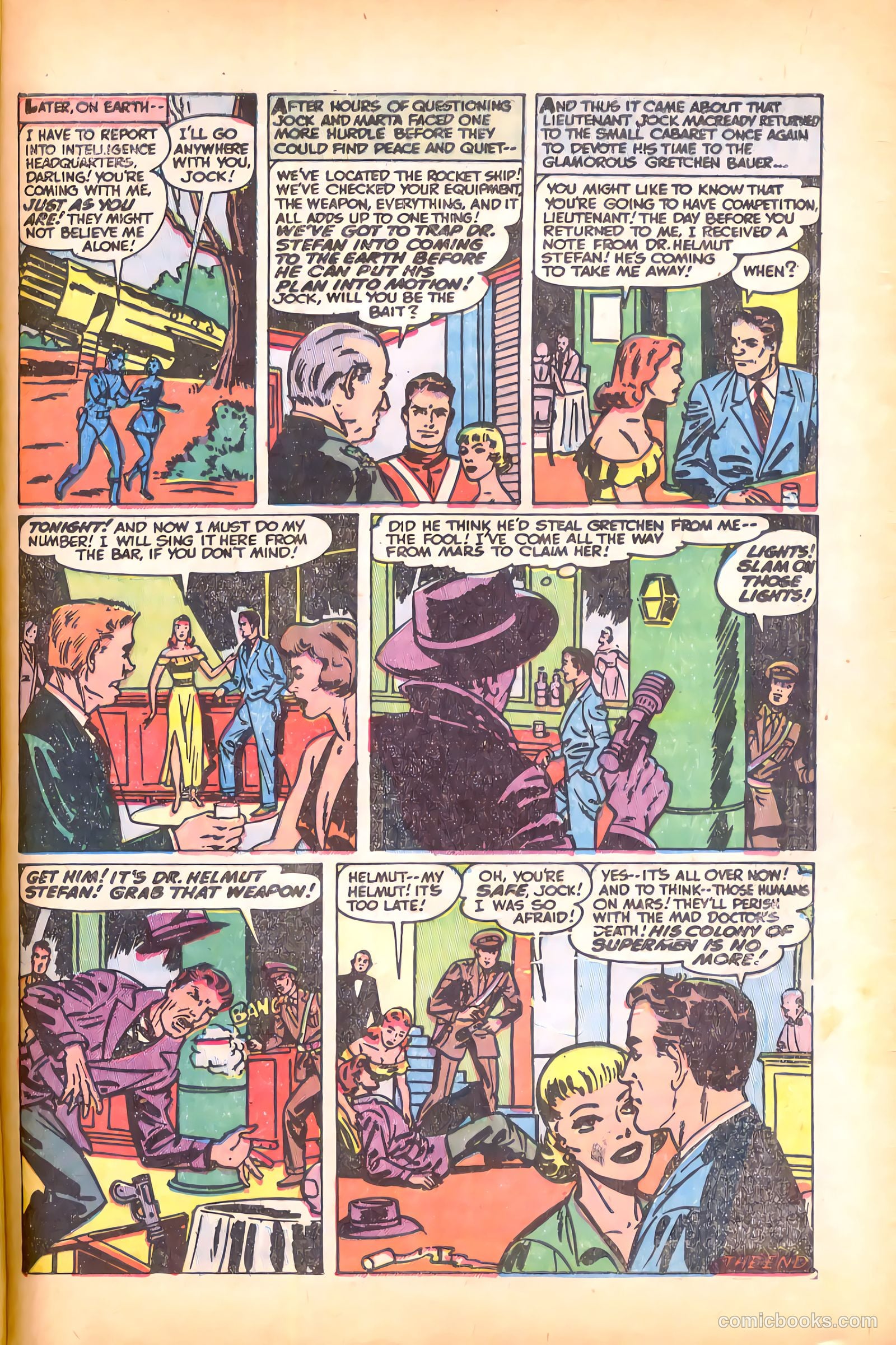 Blue Bolt Weird Tales of Terror #119 — page 21 of 36