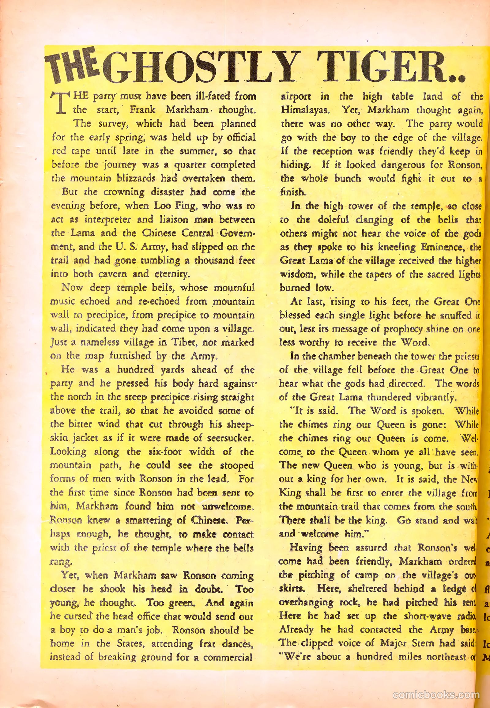 Blue Bolt Weird Tales of Terror #119 — page 22 of 36