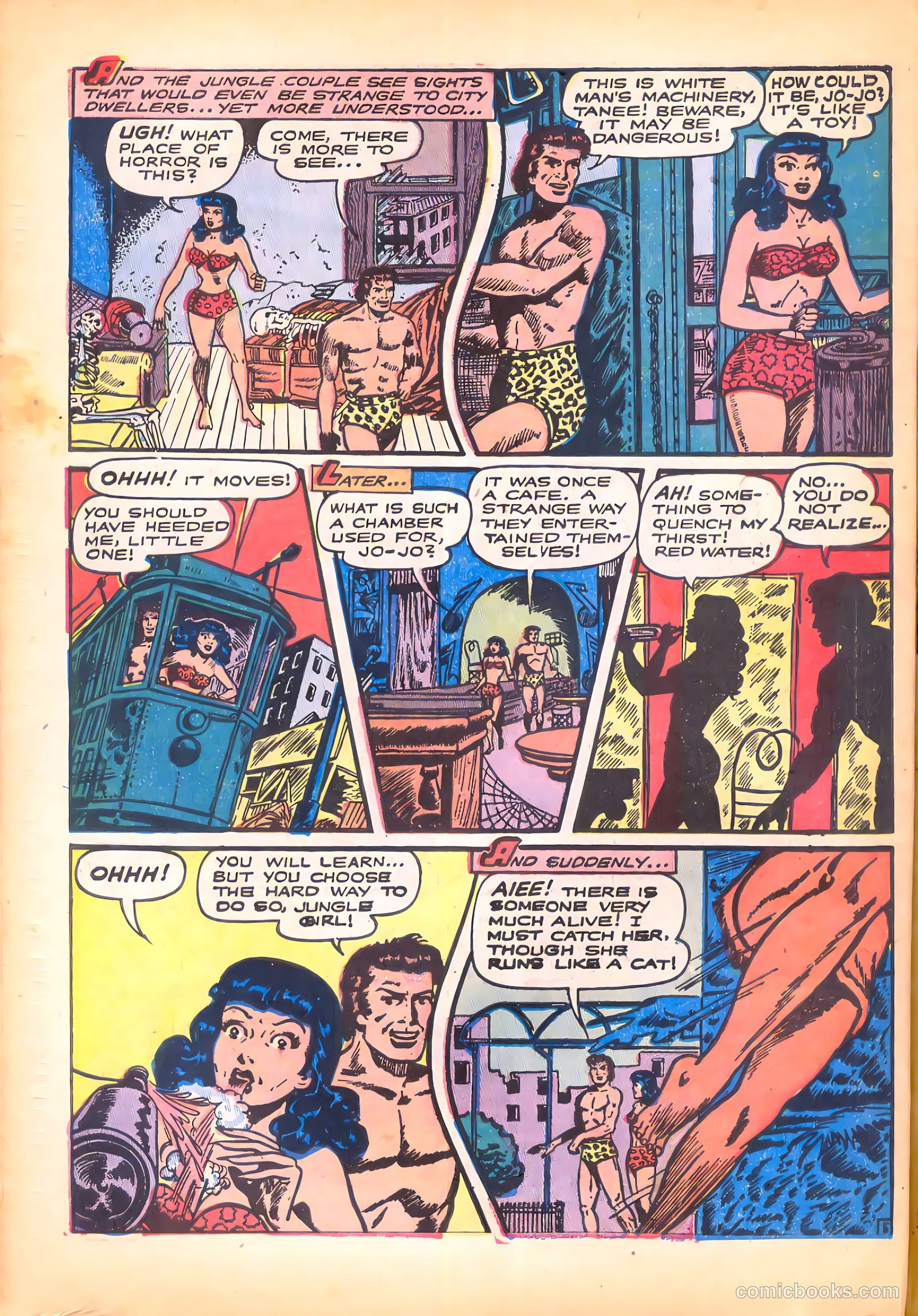 Blue Bolt Weird Tales of Terror #119 — page 30 of 36