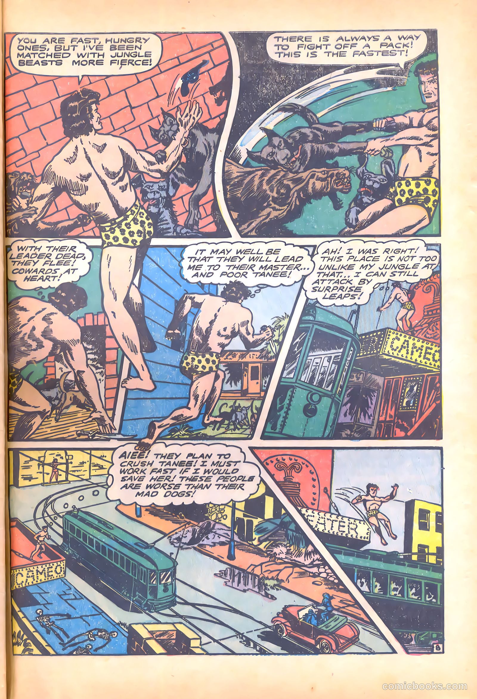 Blue Bolt Weird Tales of Terror #119 — page 33 of 36