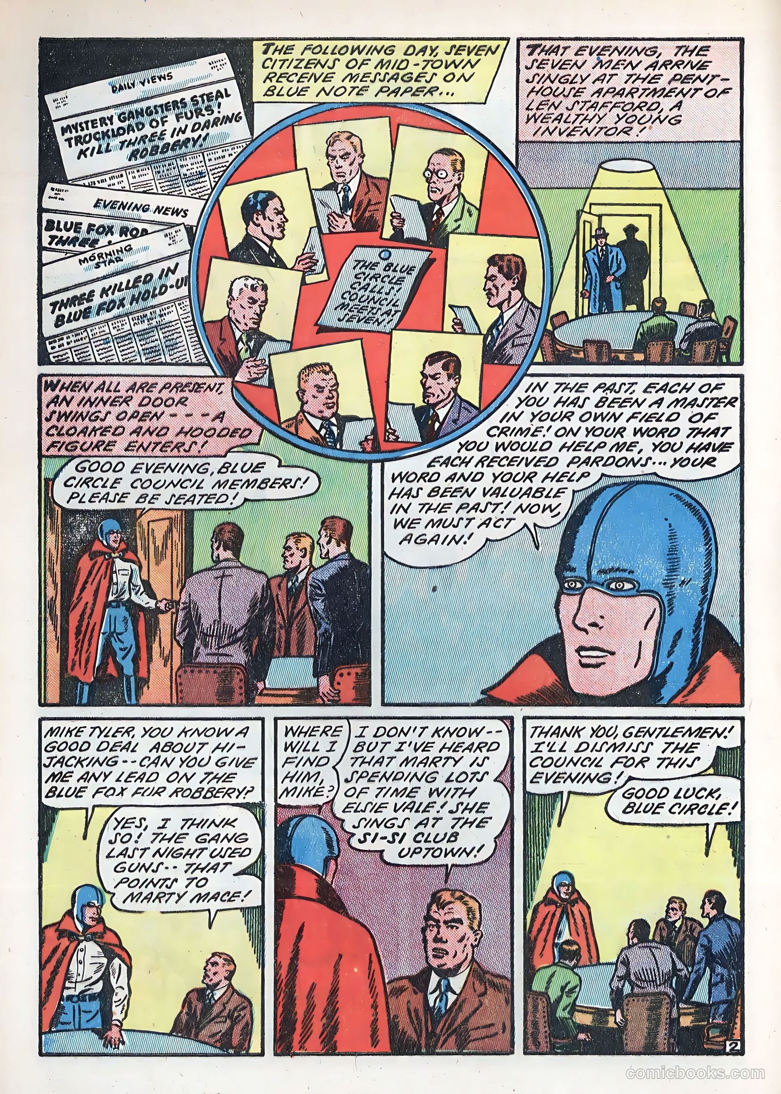 Blue Circle Comics #1 — page 4 of 52