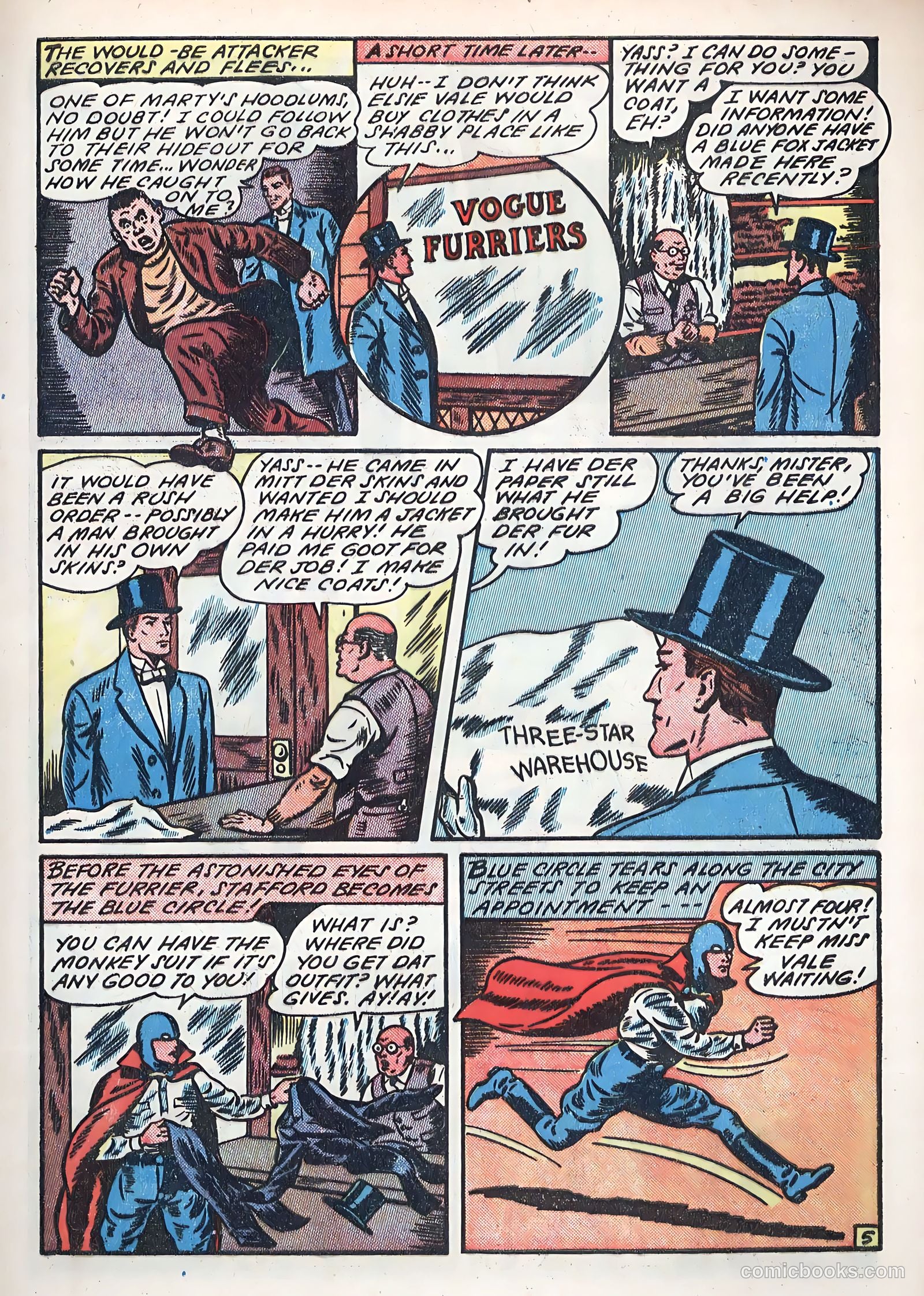 Blue Circle Comics #1 — page 7 of 52