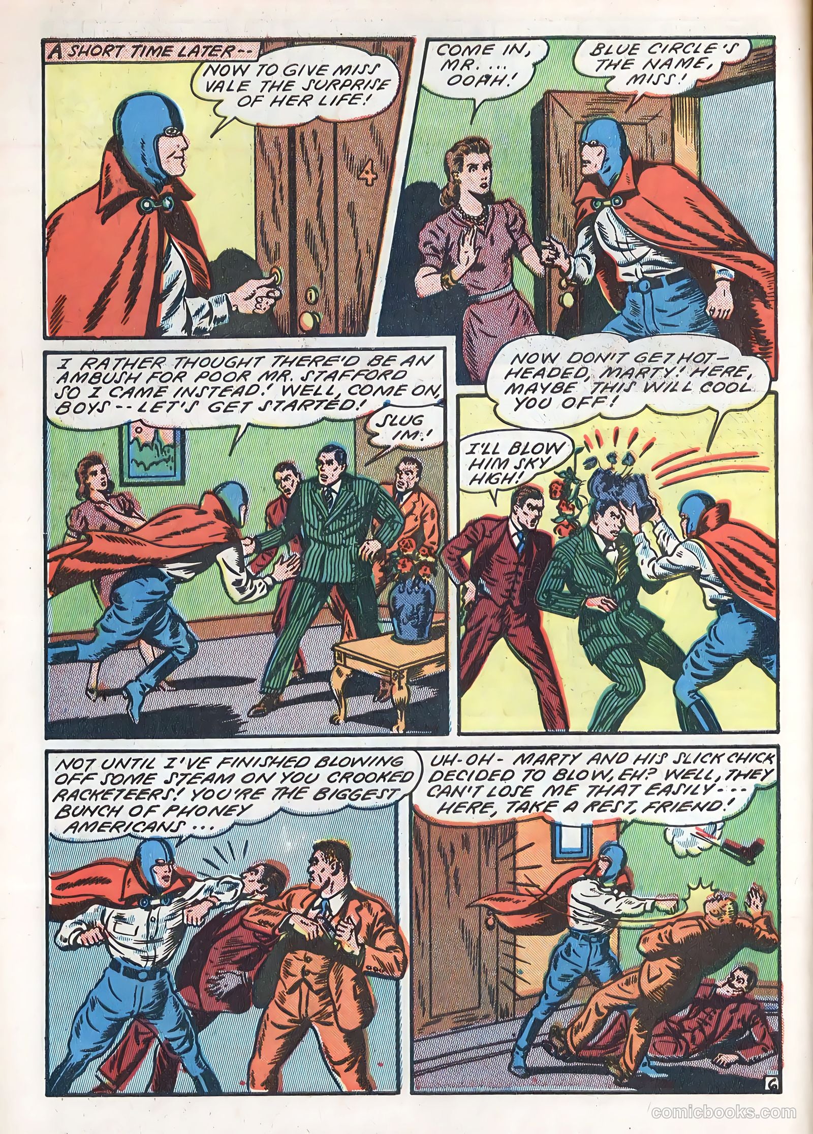 Blue Circle Comics #1 — page 8 of 52