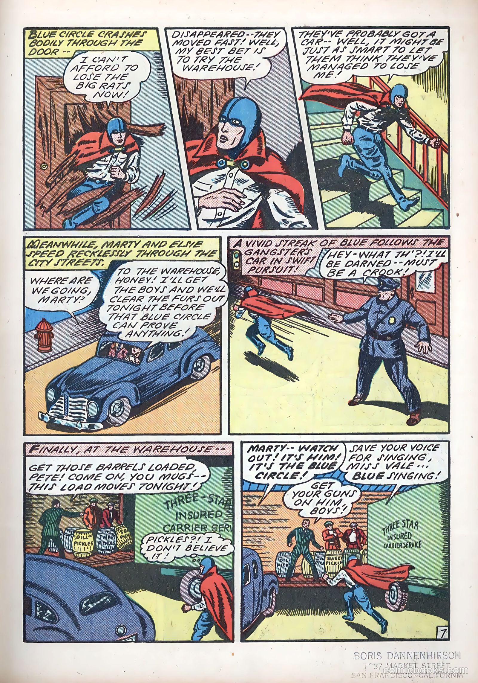 Blue Circle Comics #1 — page 9 of 52