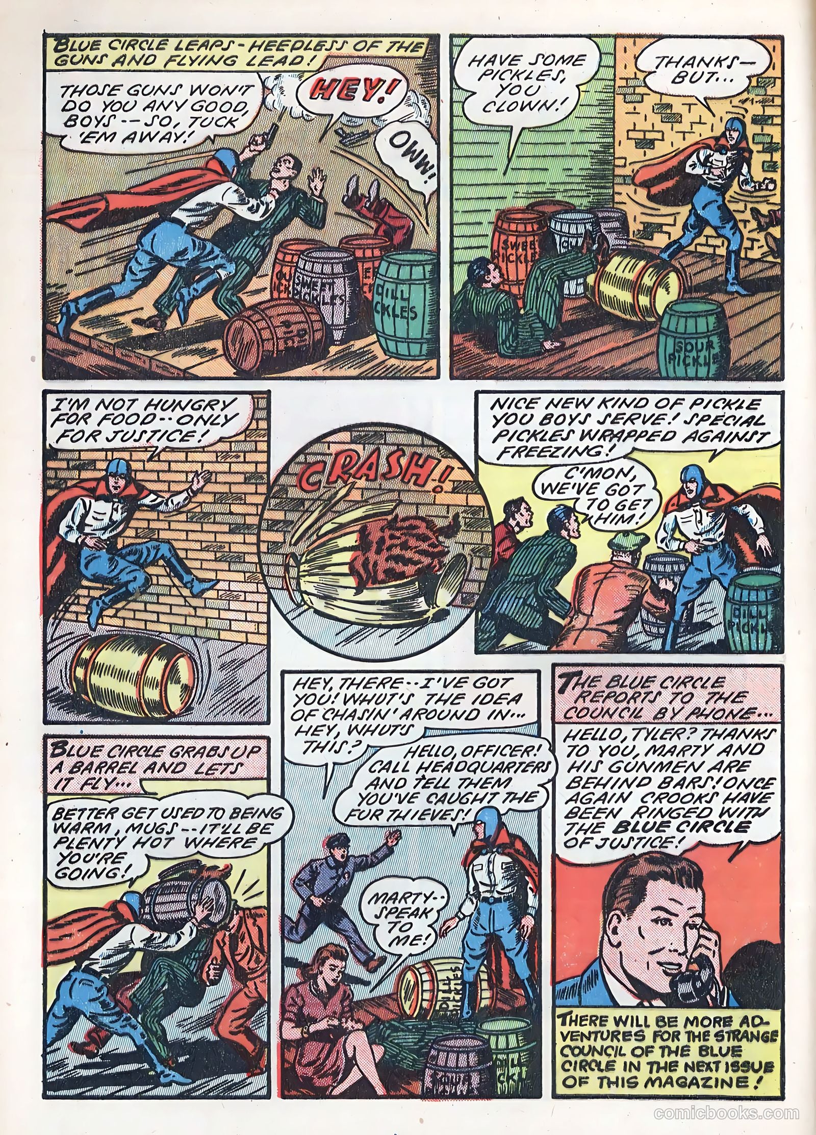 Blue Circle Comics #1 — page 10 of 52