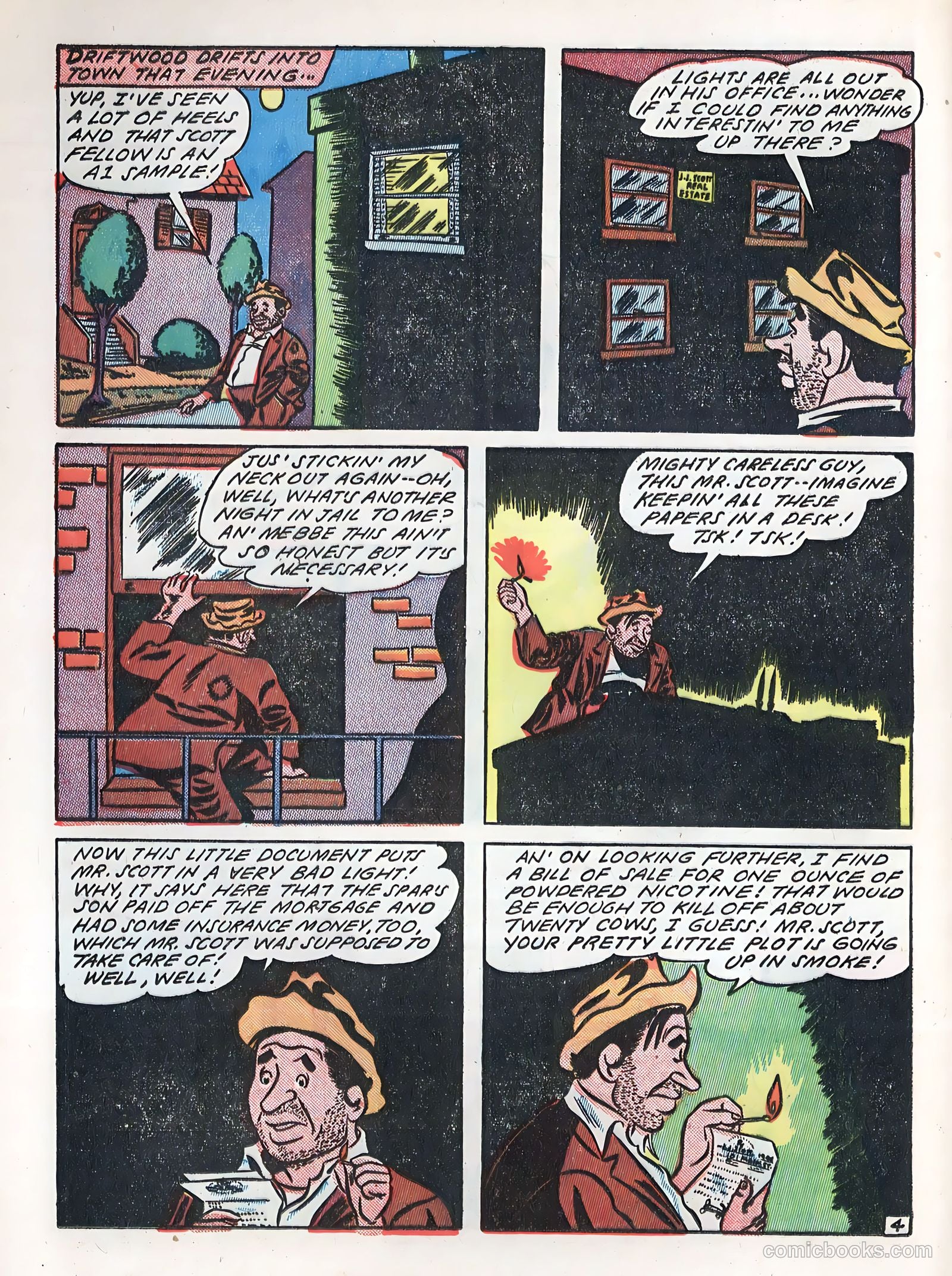 Blue Circle Comics #1 — page 34 of 52