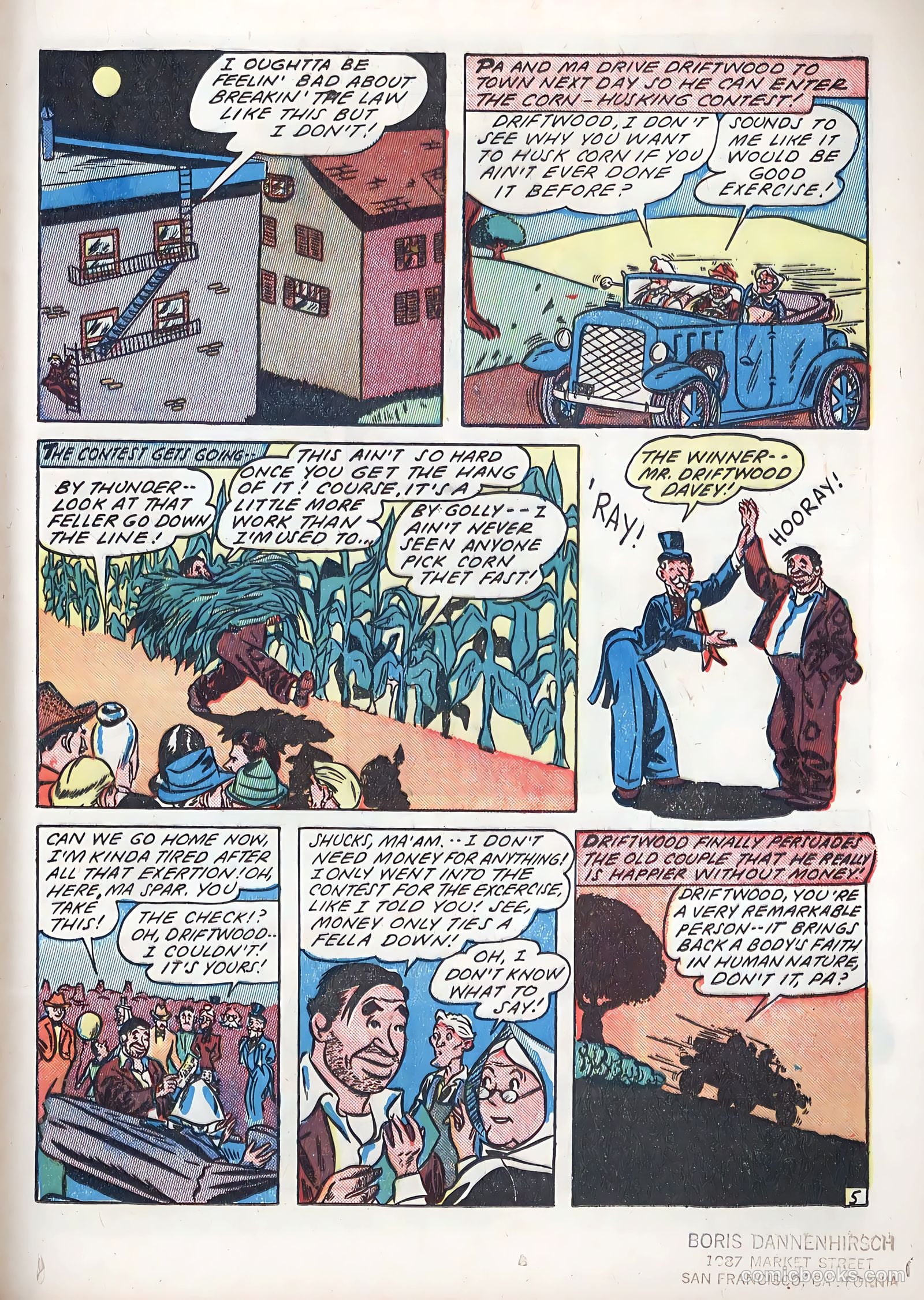 Blue Circle Comics #1 — page 35 of 52
