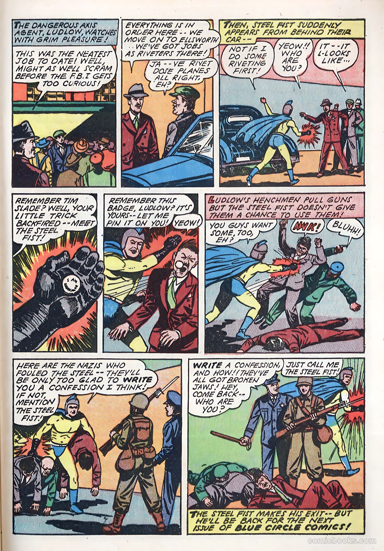Blue Circle Comics #1 — page 43 of 52