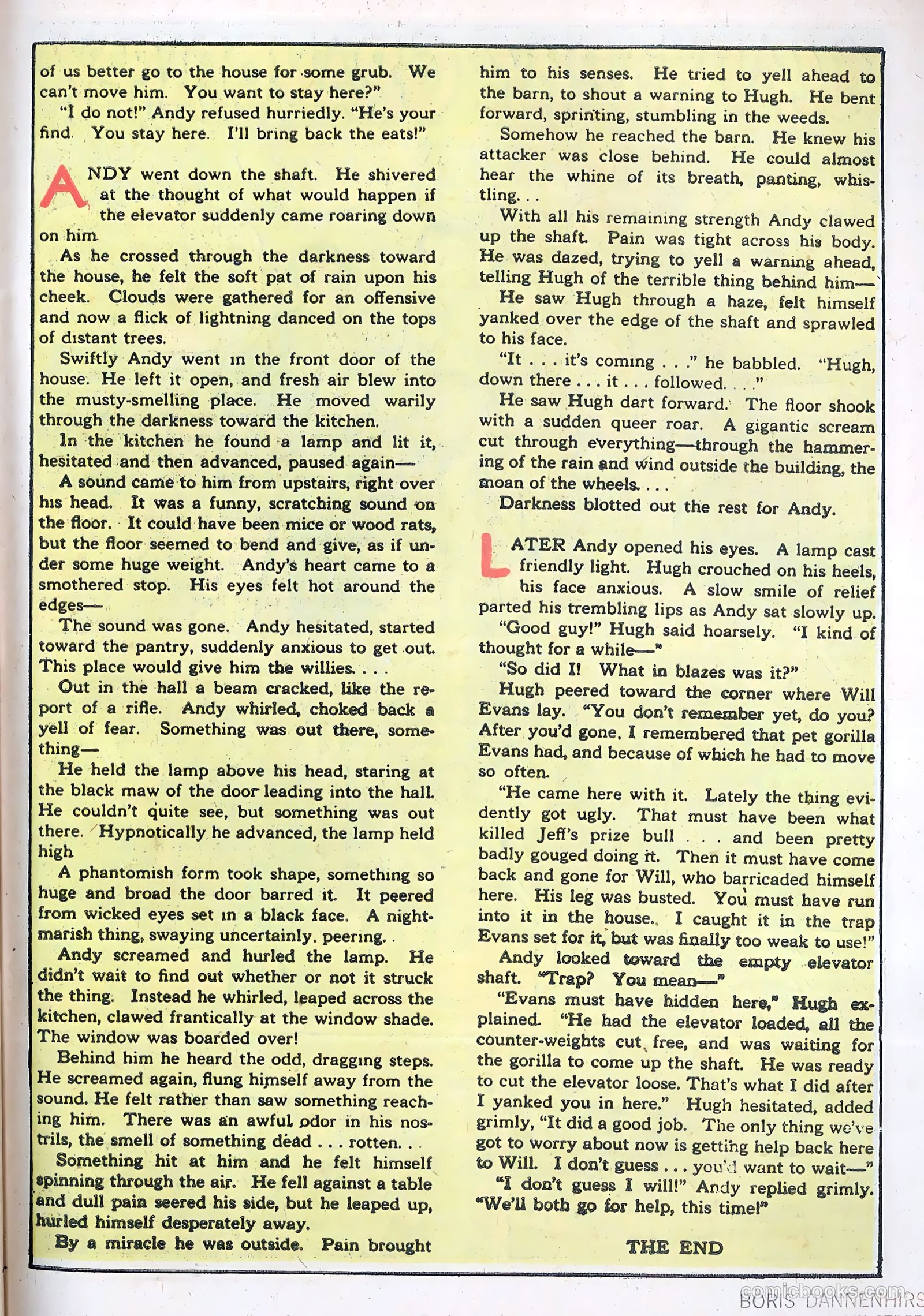 Blue Circle Comics #1 — page 45 of 52