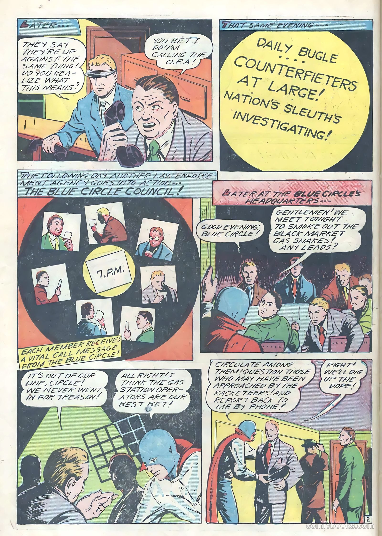 Blue Circle Comics #6 — page 4 of 52
