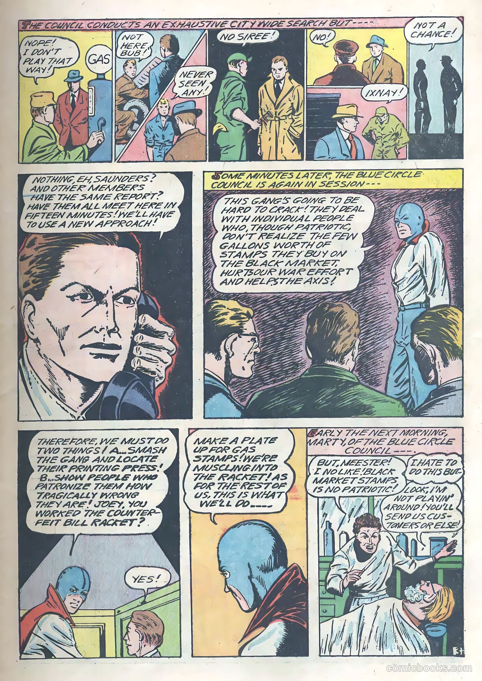 Blue Circle Comics #6 — page 5 of 52