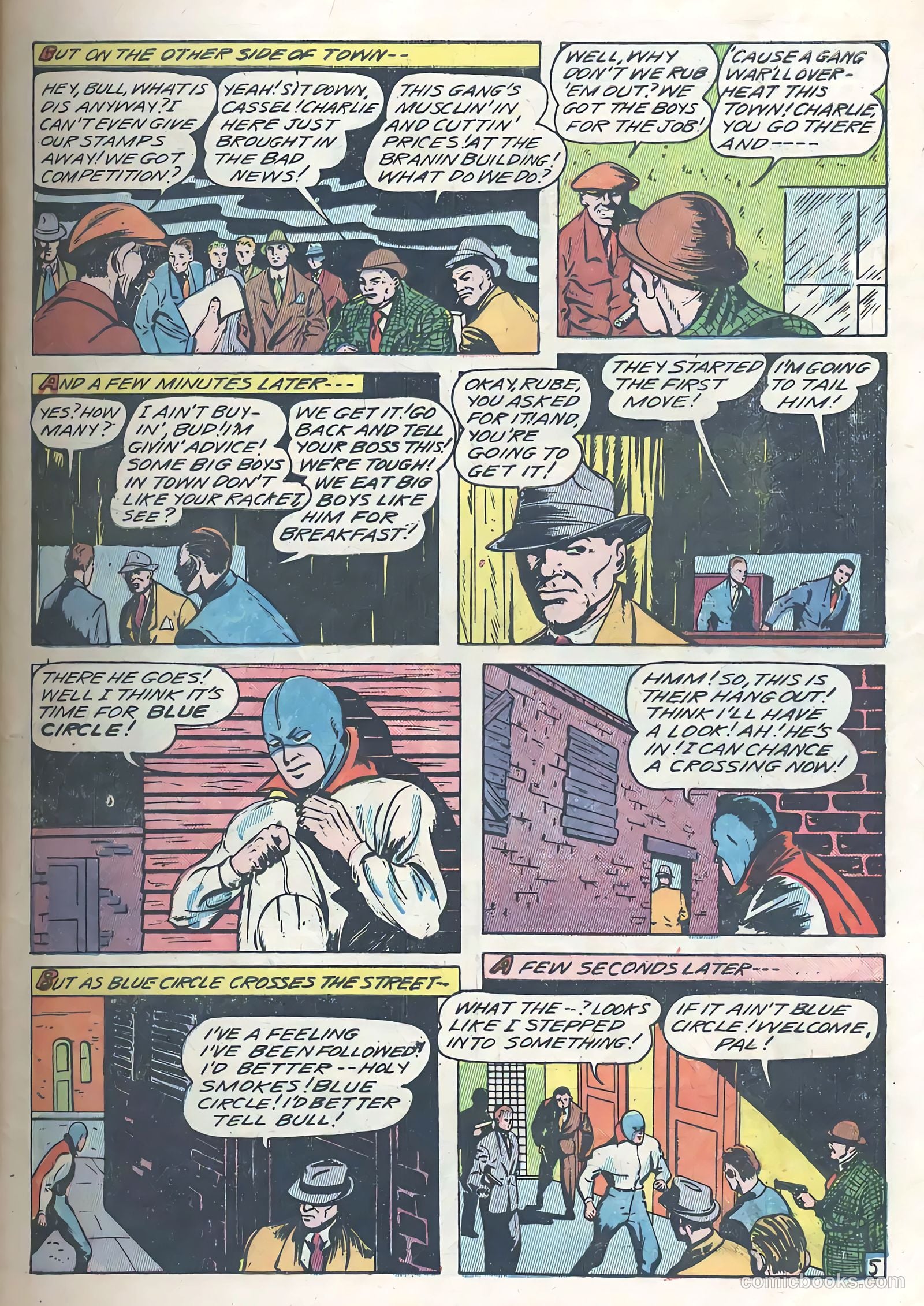 Blue Circle Comics #6 — page 7 of 52