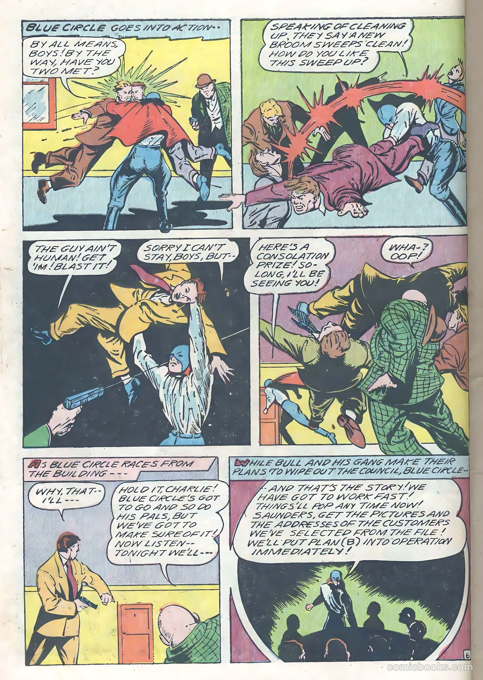 Blue Circle Comics #6 — page 8 of 52