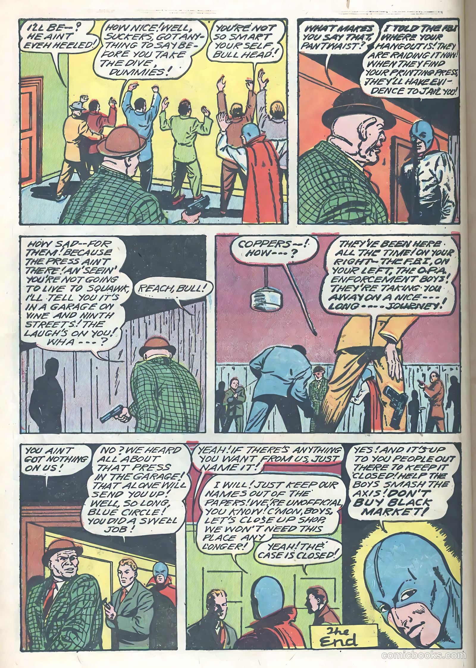 Blue Circle Comics #6 — page 10 of 52