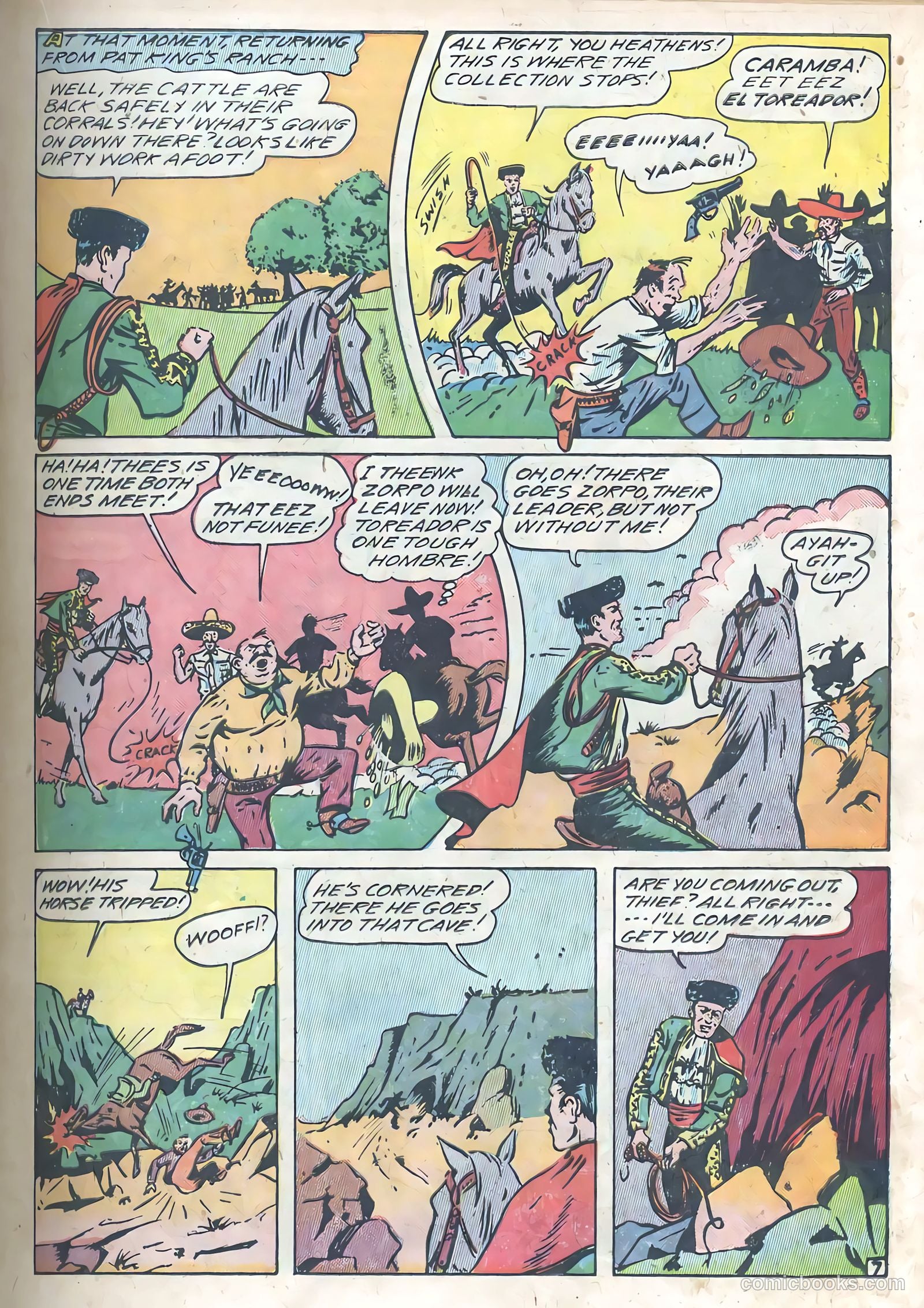 Blue Circle Comics #6 — page 23 of 52