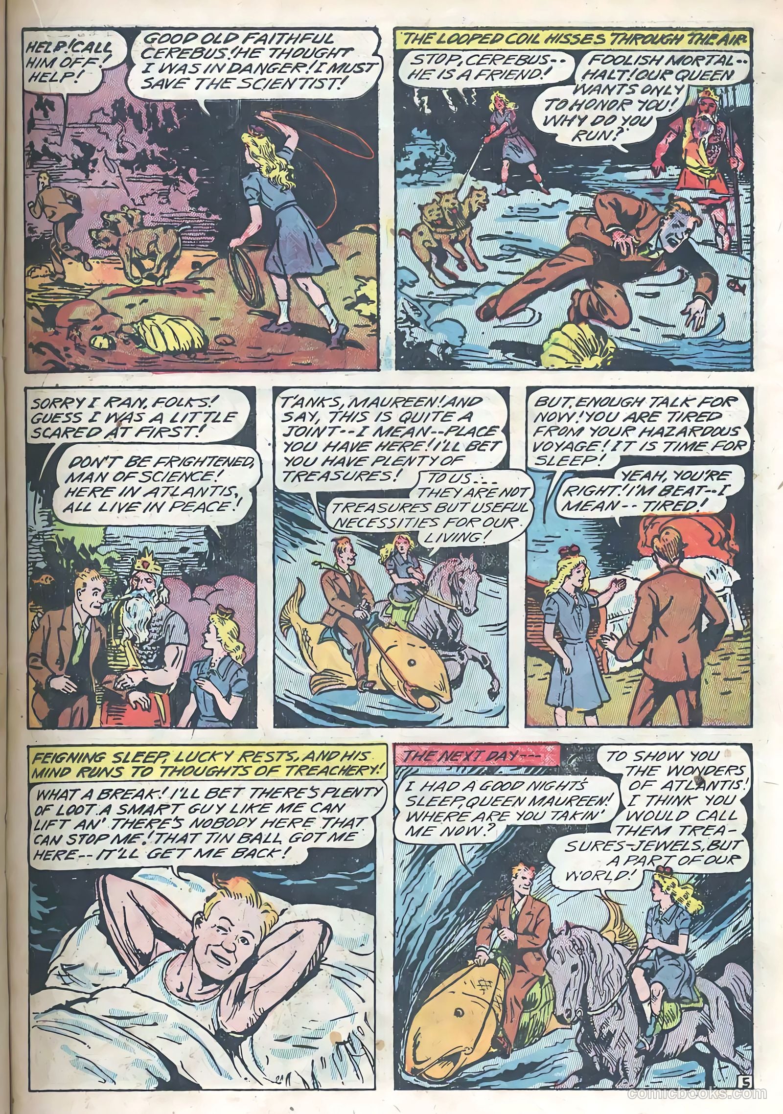 Blue Circle Comics #6 — page 29 of 52