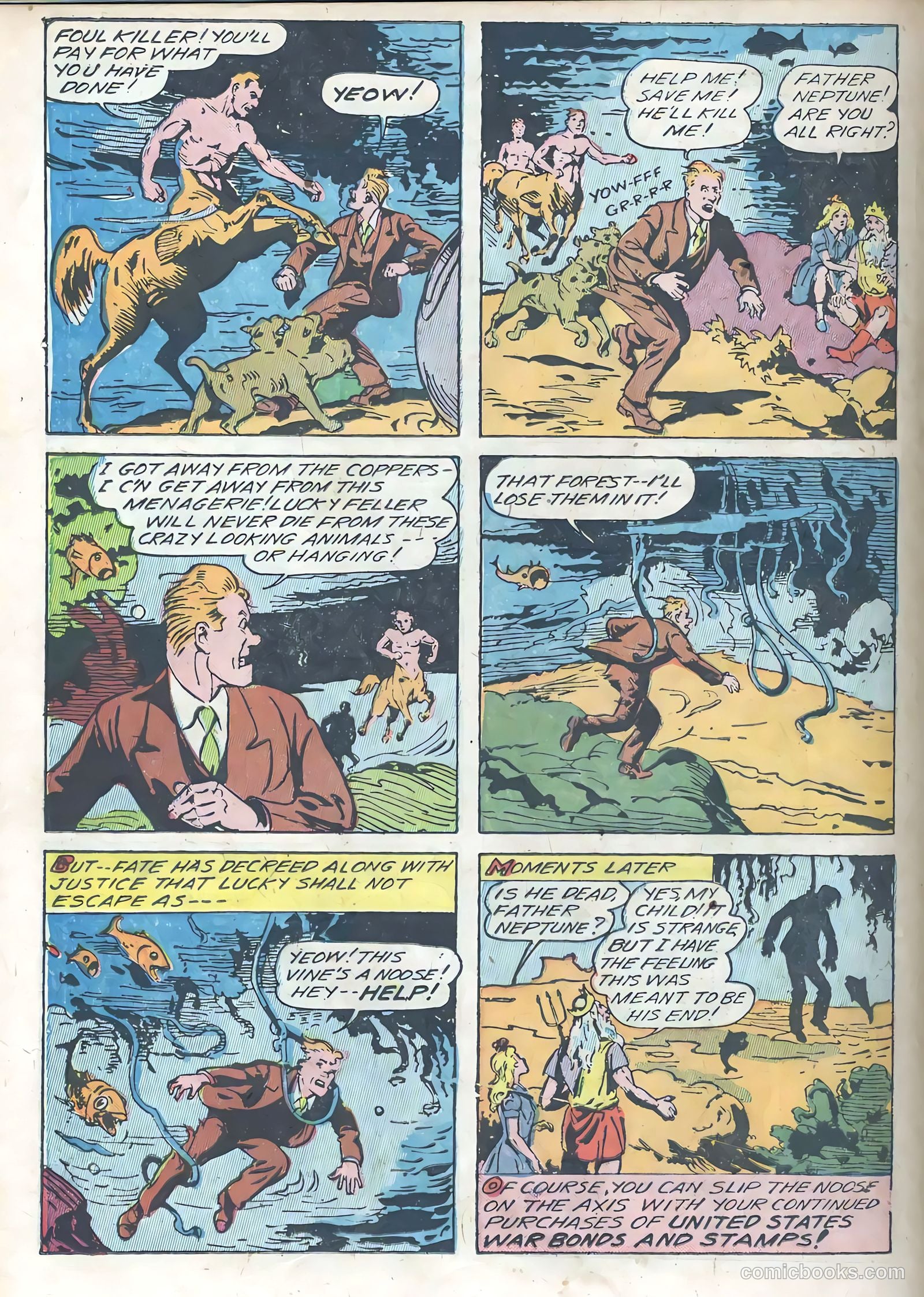 Blue Circle Comics #6 — page 32 of 52