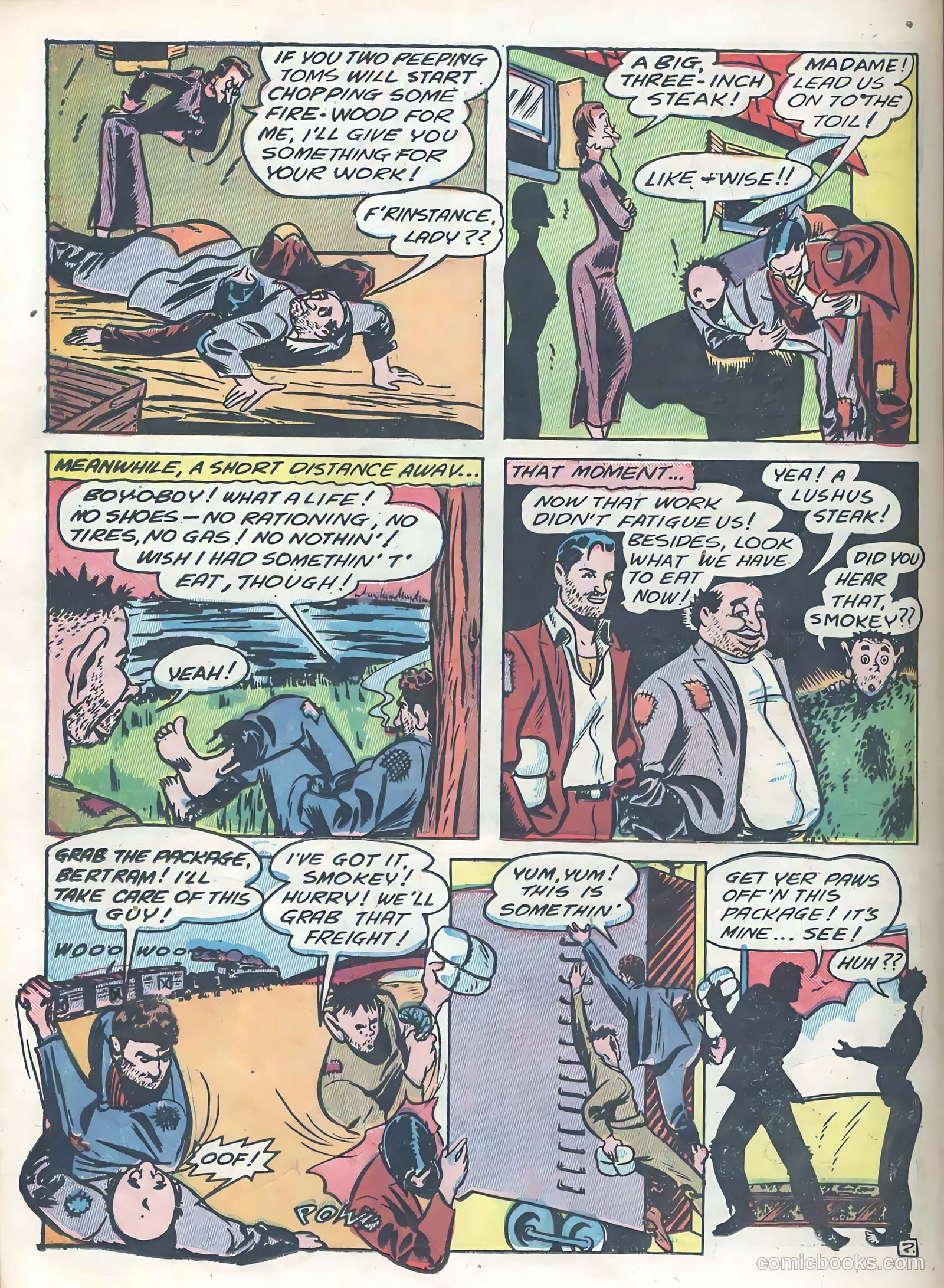 Blue Circle Comics #6 — page 34 of 52