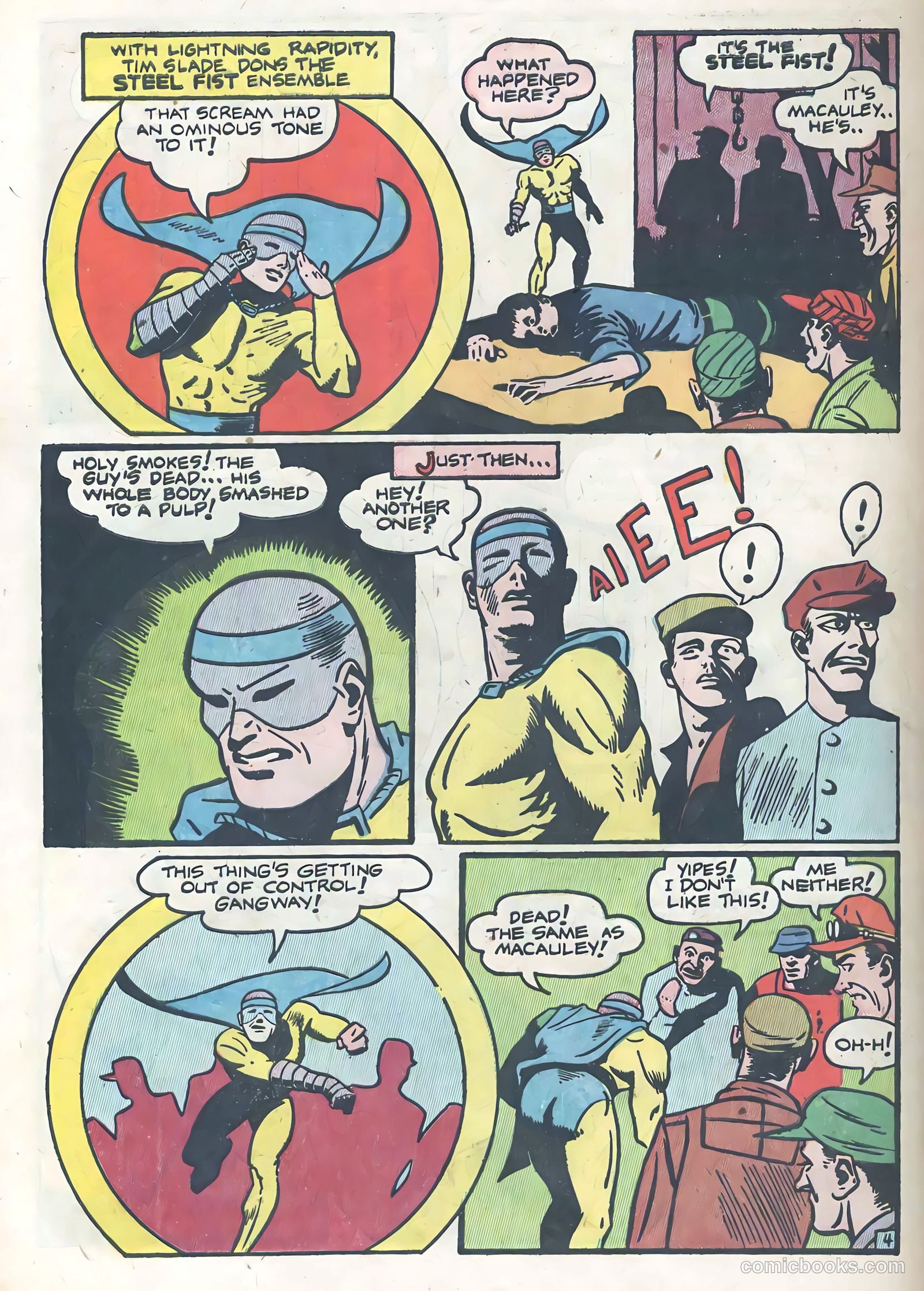 Blue Circle Comics #6 — page 40 of 52