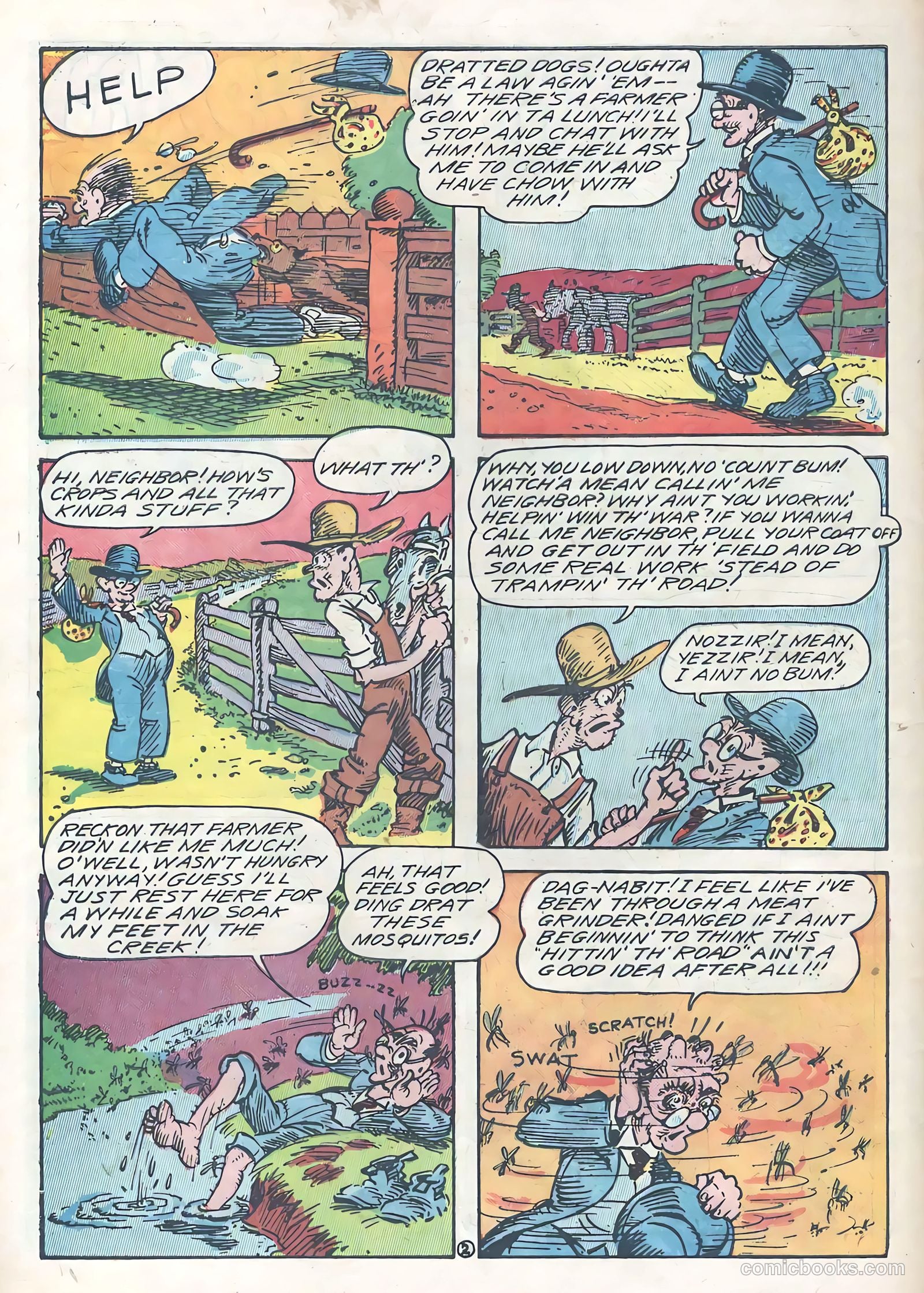 Blue Circle Comics #6 — page 46 of 52