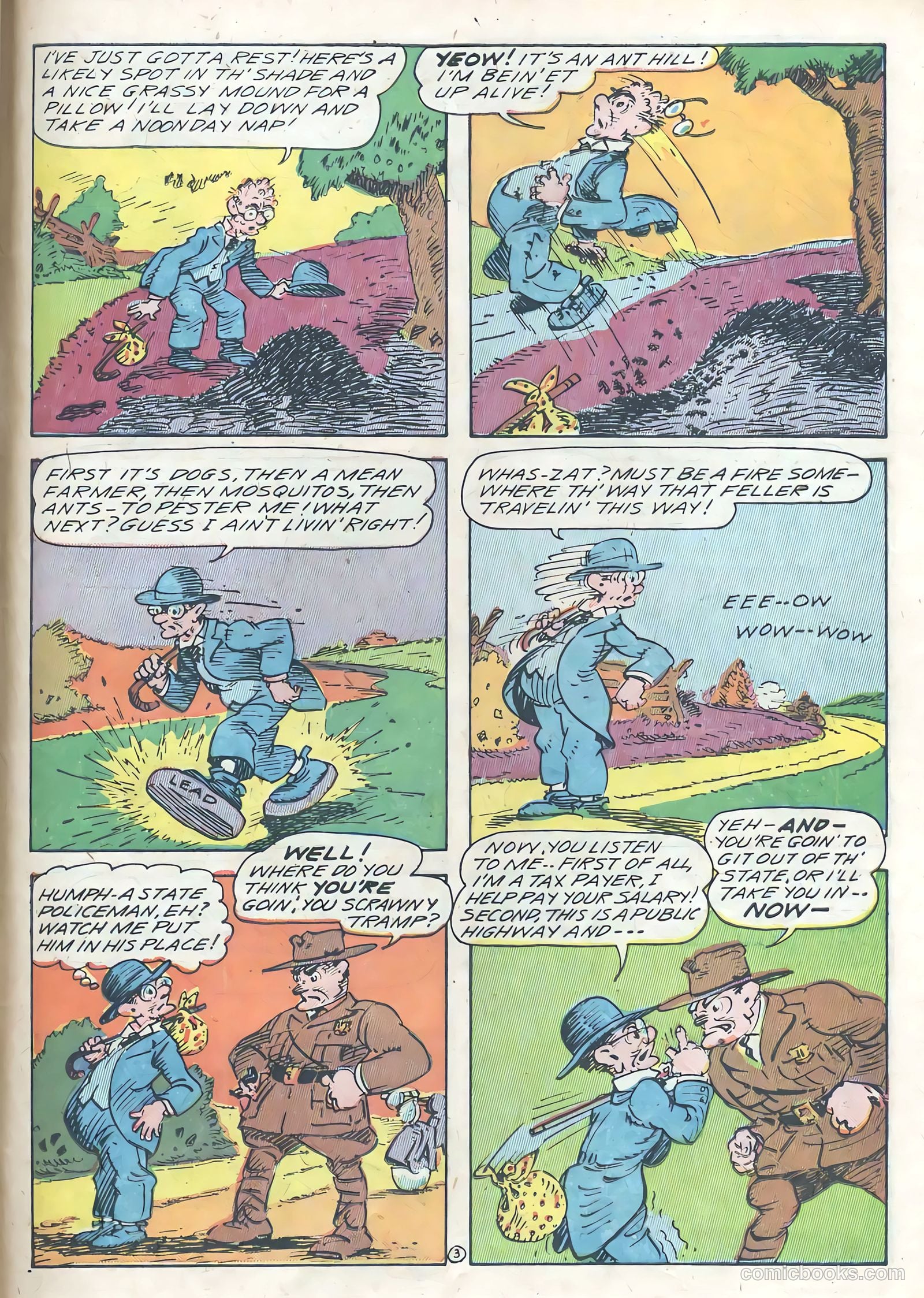 Blue Circle Comics #6 — page 47 of 52