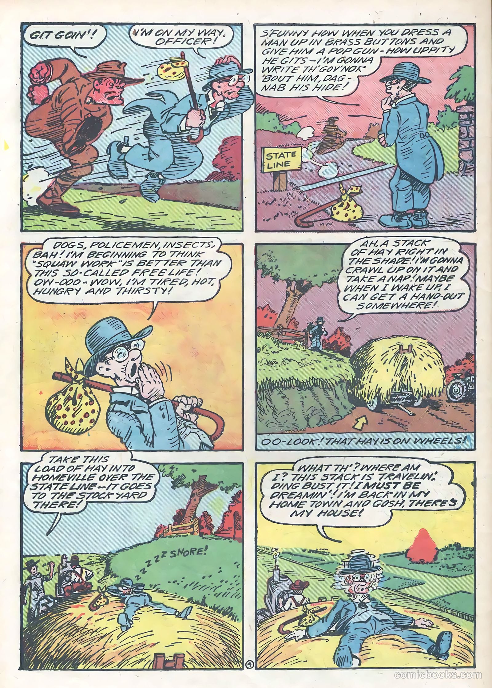 Blue Circle Comics #6 — page 48 of 52