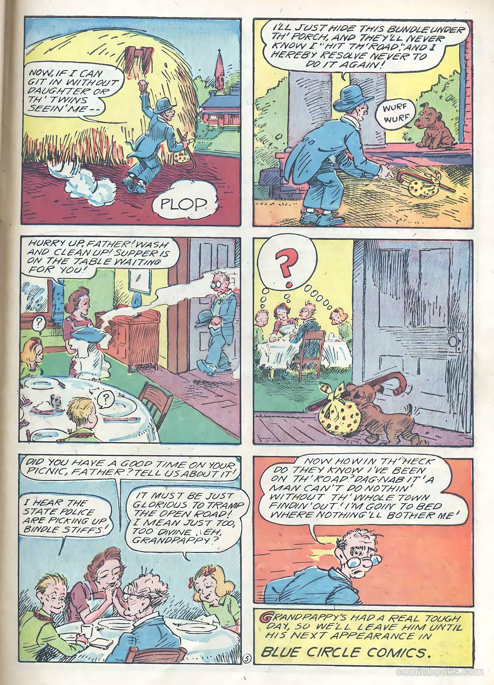 Blue Circle Comics #6 — page 49 of 52