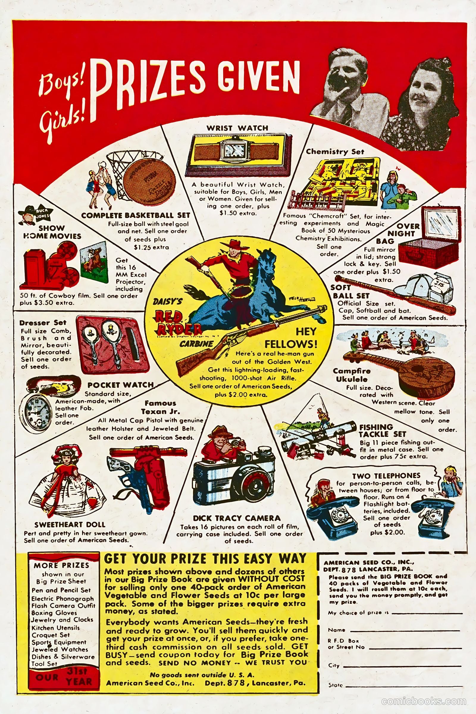 Blue Ribbon Comics #2 — page 36 of 36