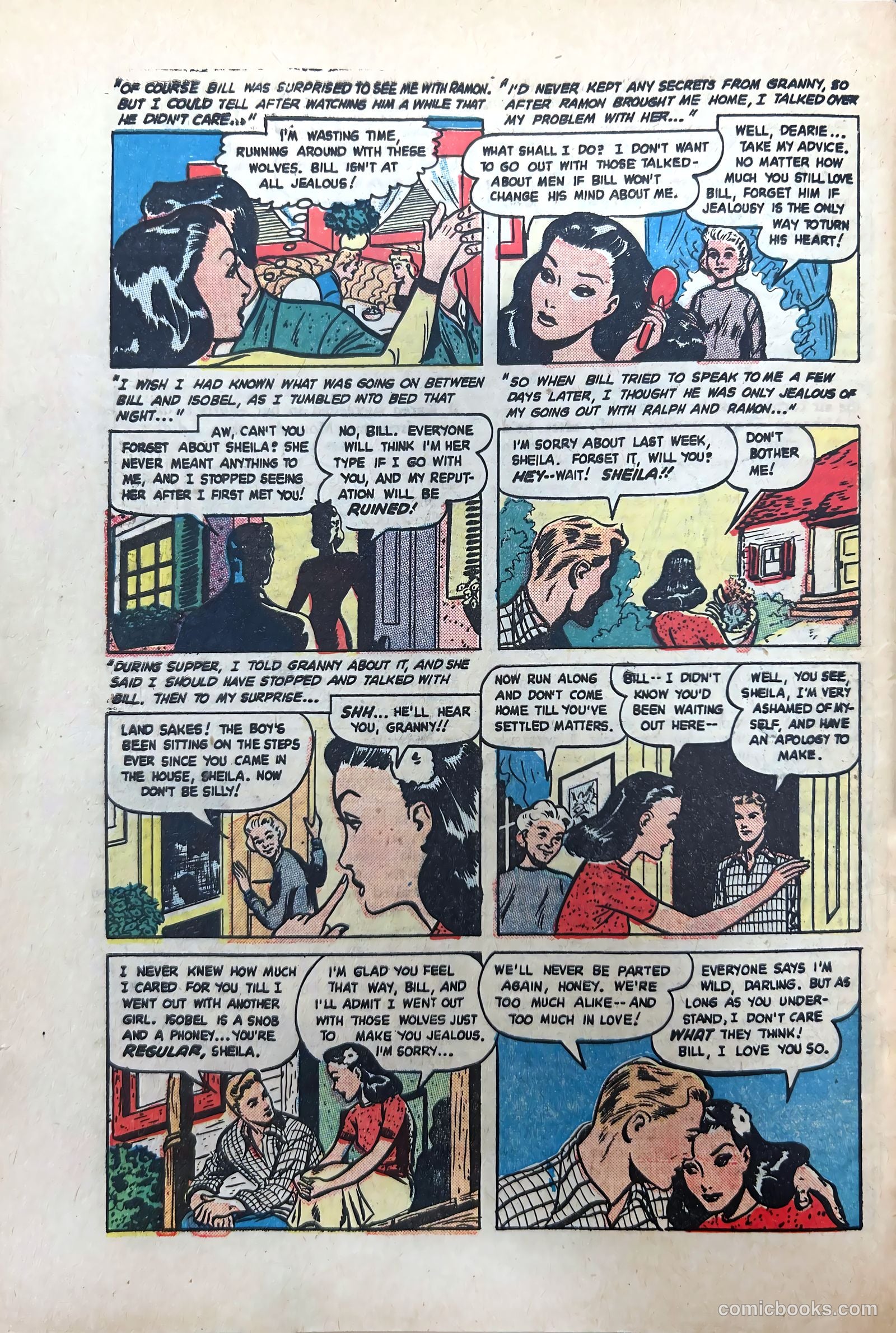 Blue Ribbon Comics #4 — page 32 of 36