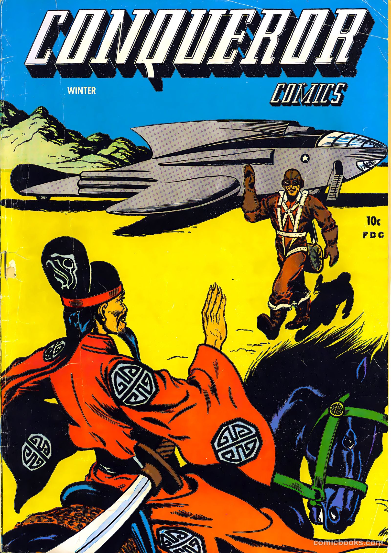 Conqueror Comics #1 — page 1 of 36