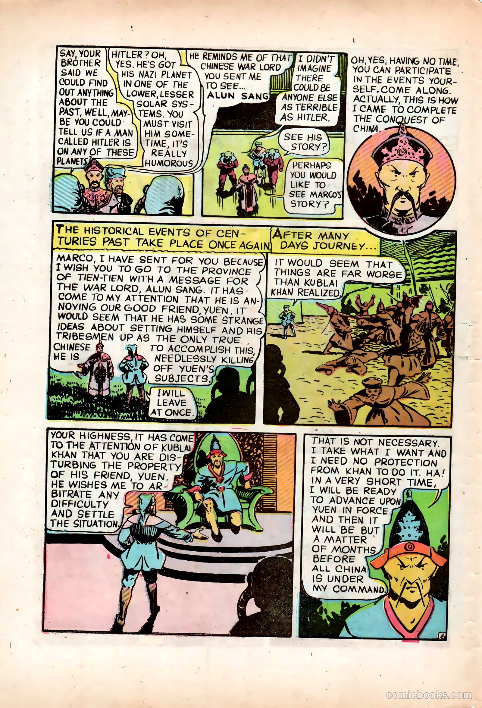 Conqueror Comics #1 — page 8 of 36