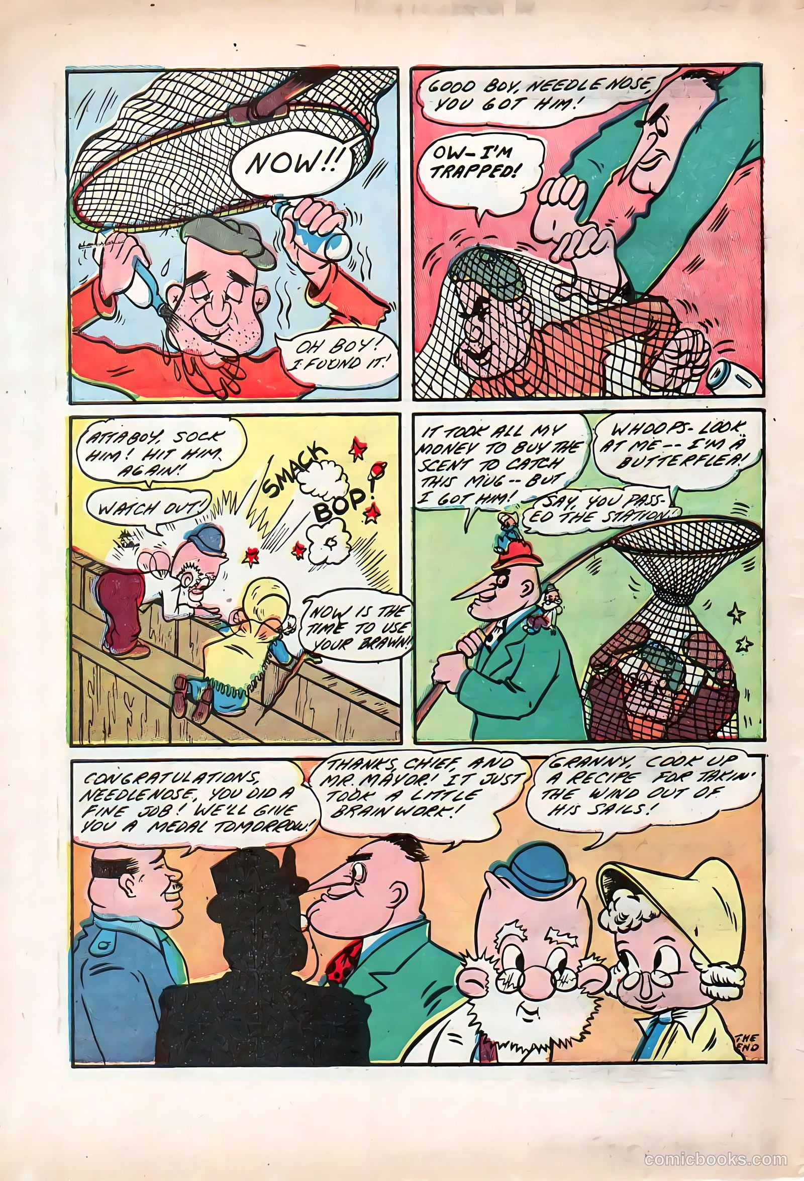 Conqueror Comics #1 — page 34 of 36