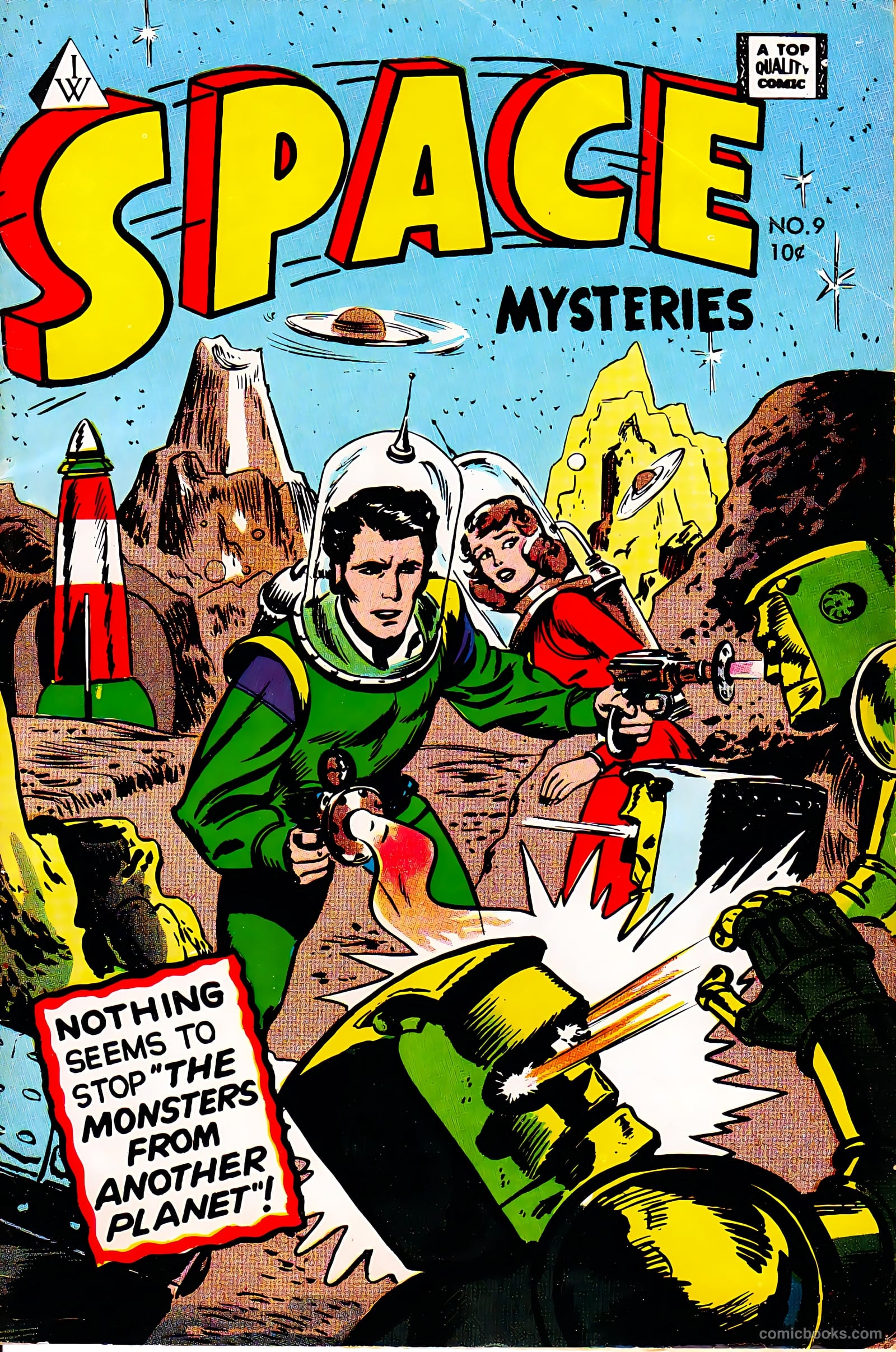 Space Mysteries #9 — page 1 of 36