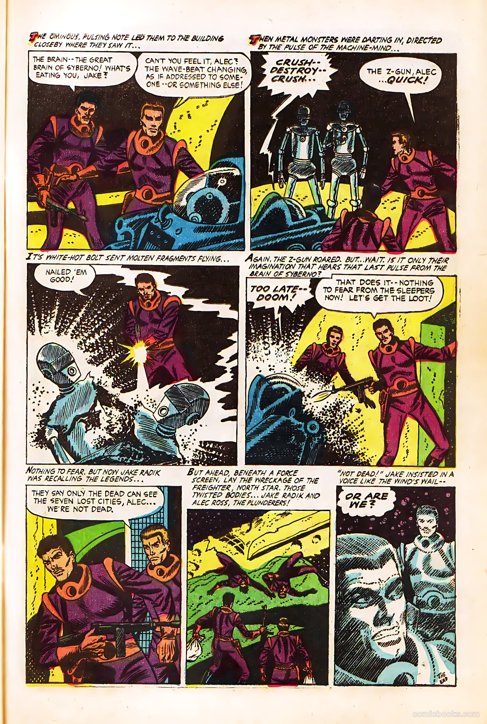Space Mysteries #9 — page 33 of 36