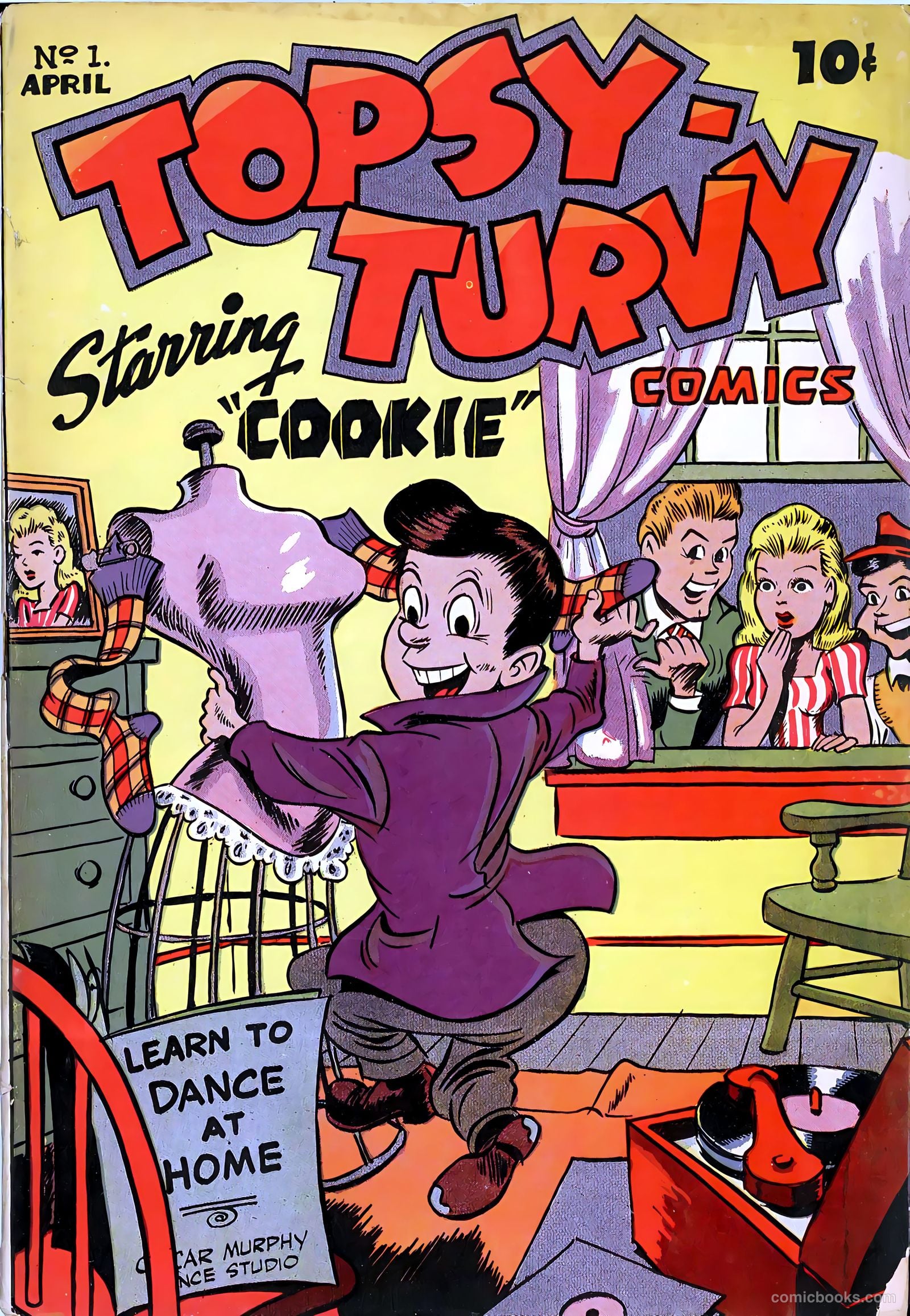 Topsy-Turvy Comics #1 — page 2 of 53
