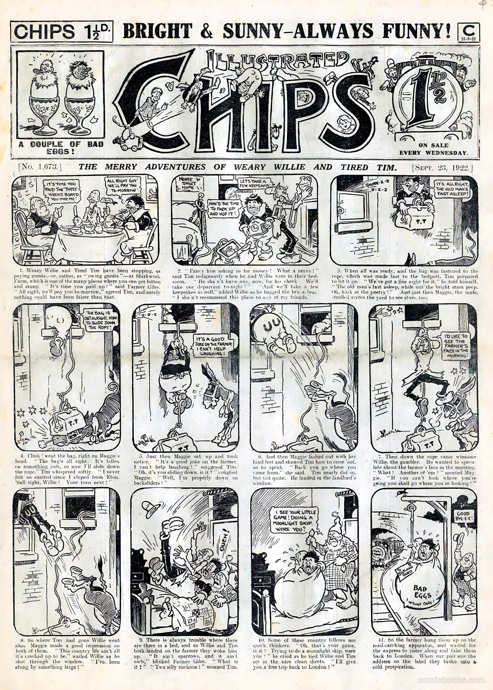 Illustrated Chips #1673 — page 1 of 7