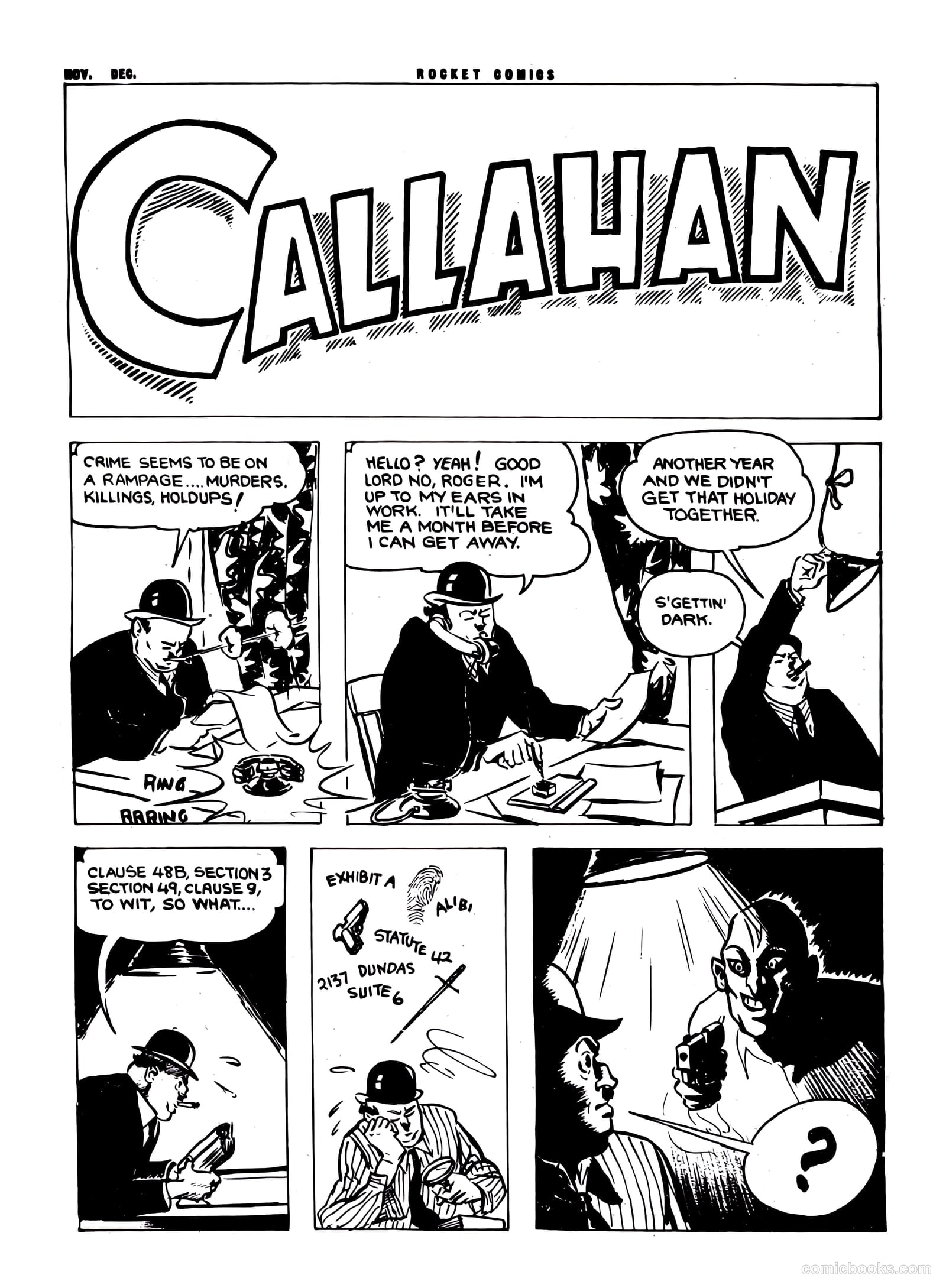 Rocket Comics v1 #5 — page 2 of 48