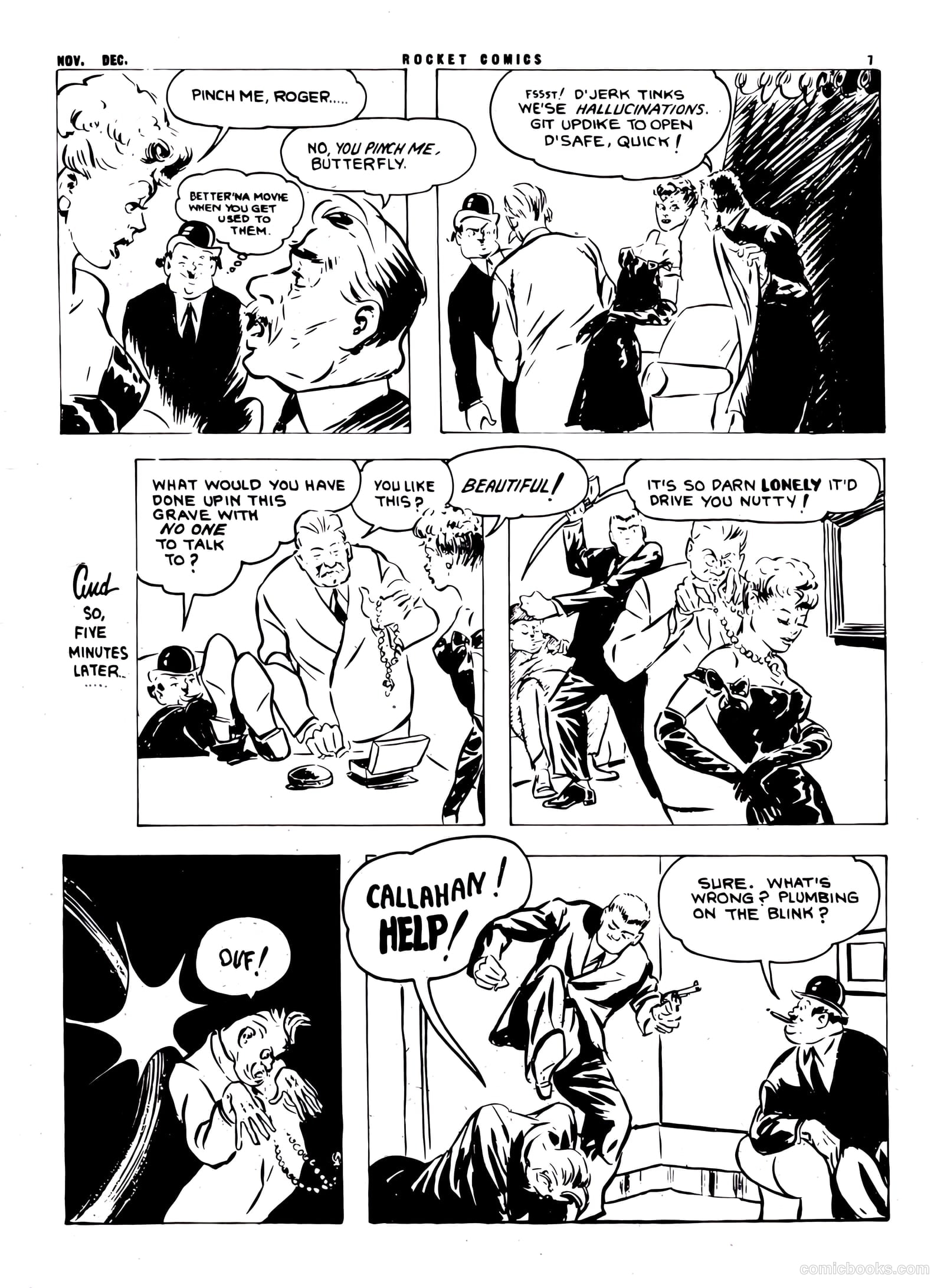 Rocket Comics v1 #5 — page 7 of 48