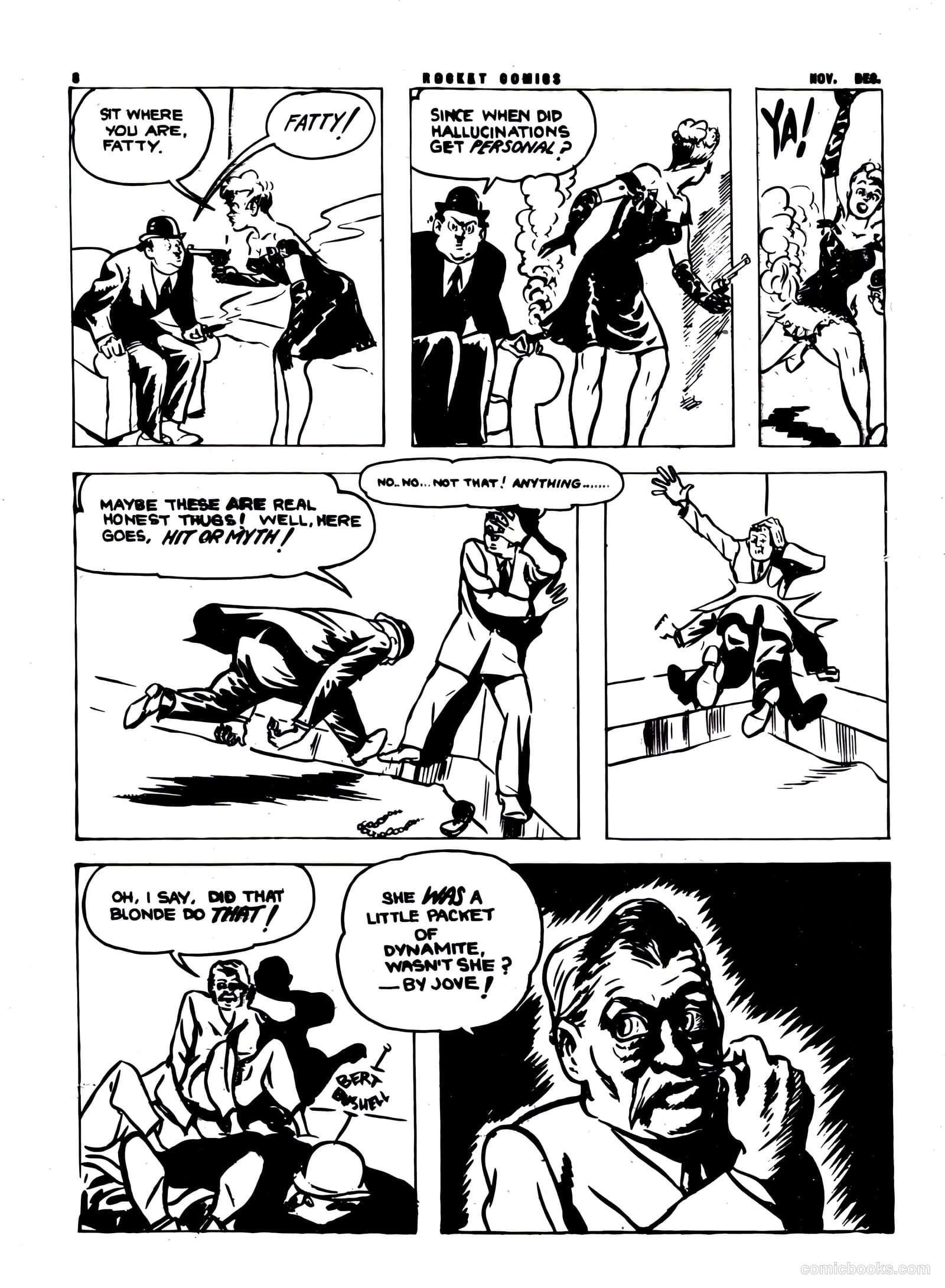 Rocket Comics v1 #5 — page 8 of 48