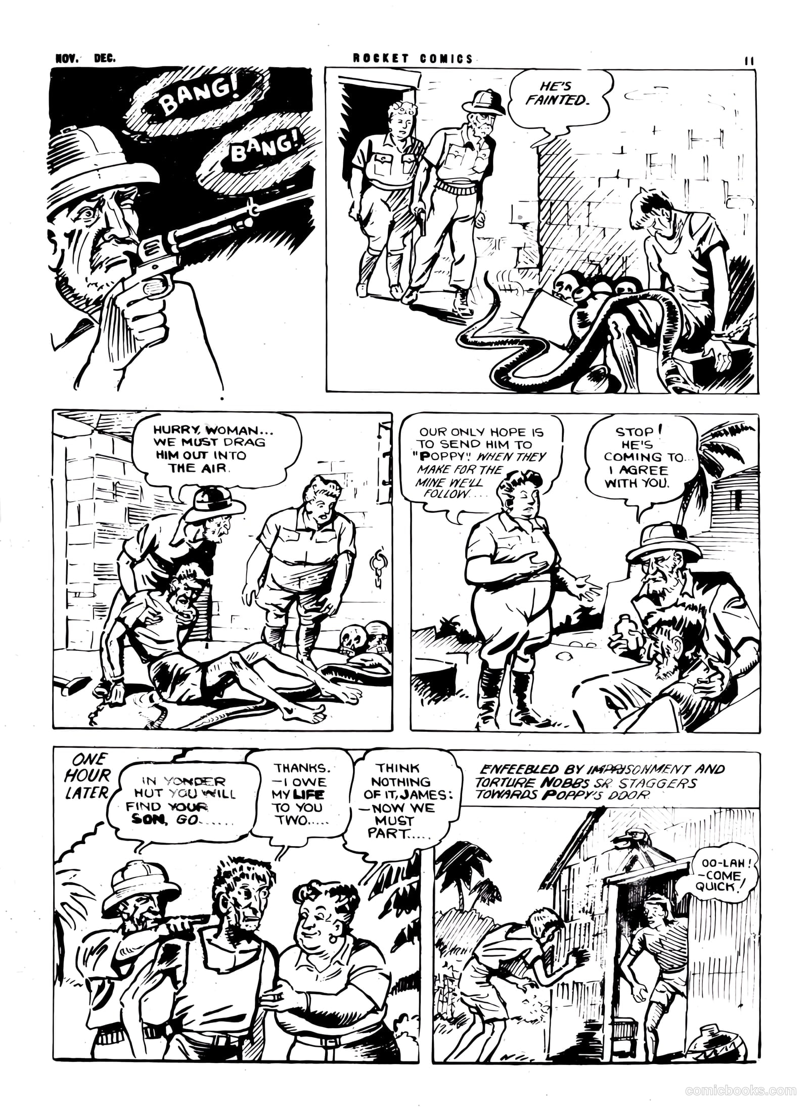 Rocket Comics v1 #5 — page 11 of 48