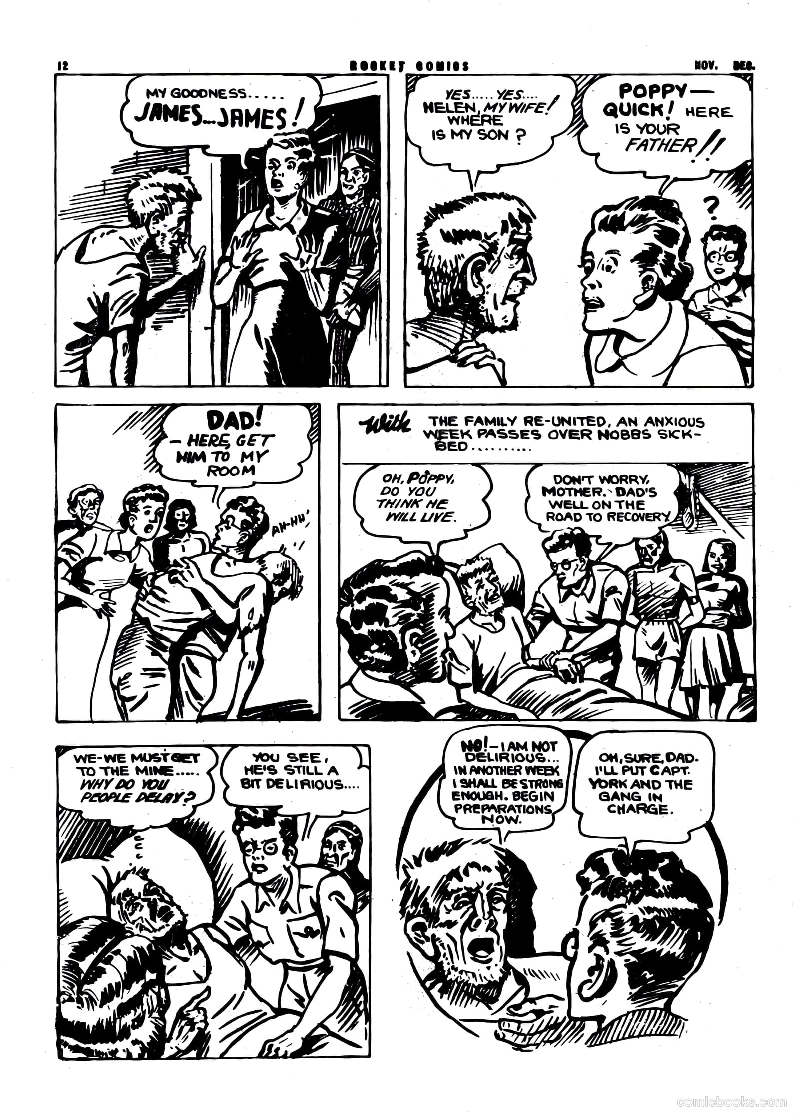 Rocket Comics v1 #5 — page 12 of 48