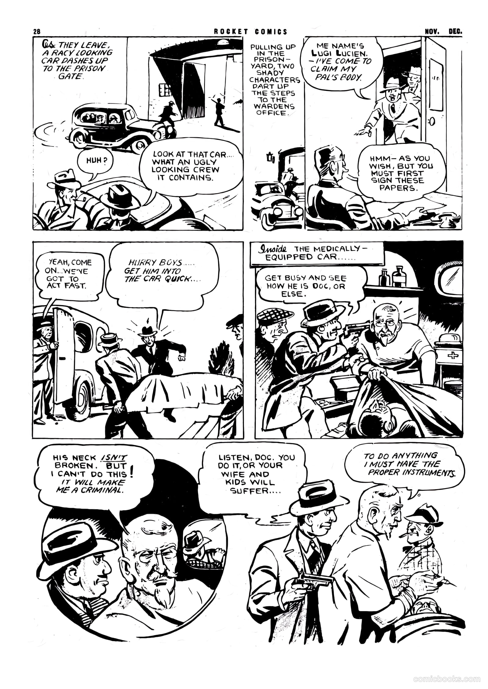 Rocket Comics v1 #5 — page 28 of 48
