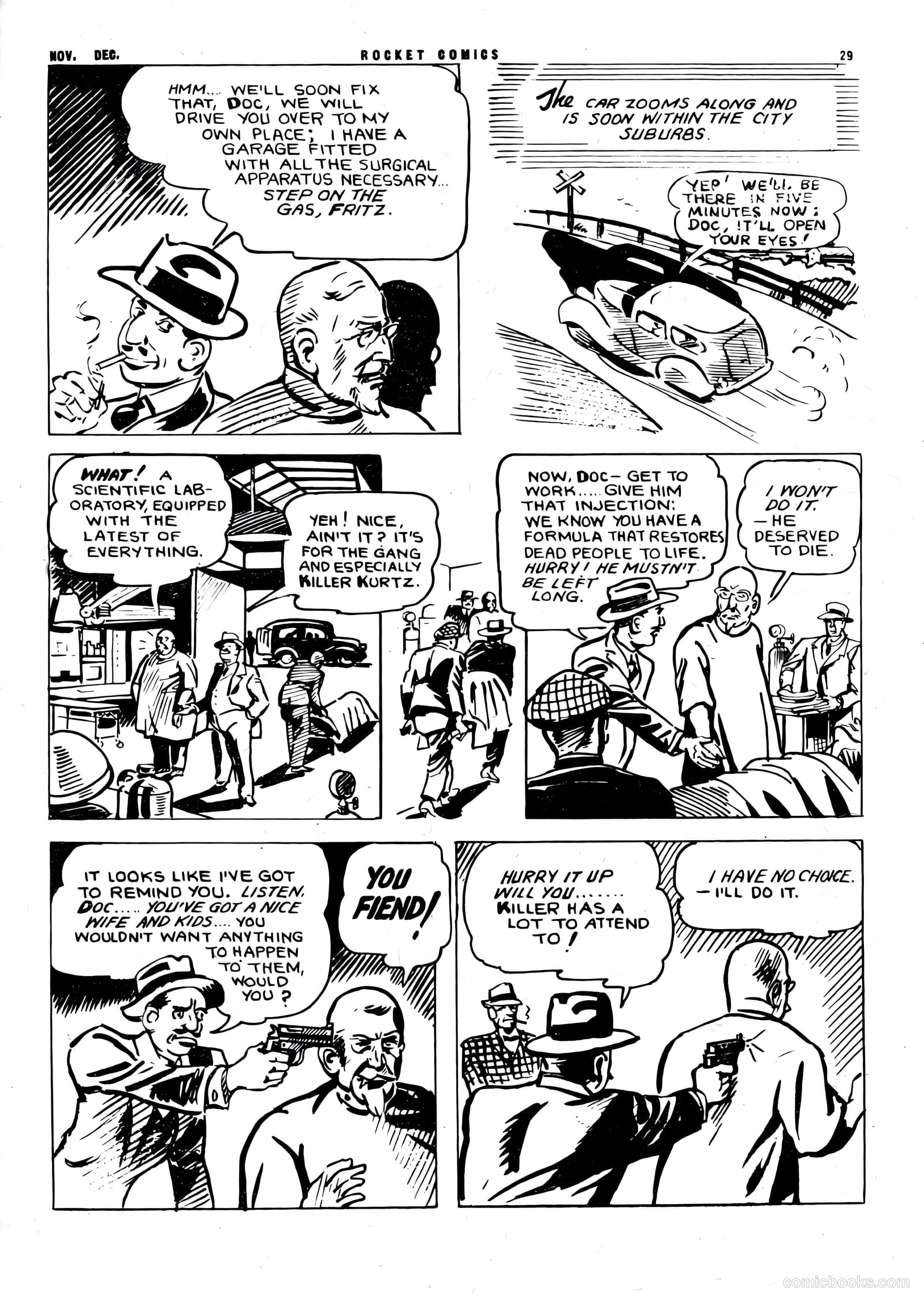 Rocket Comics v1 #5 — page 29 of 48
