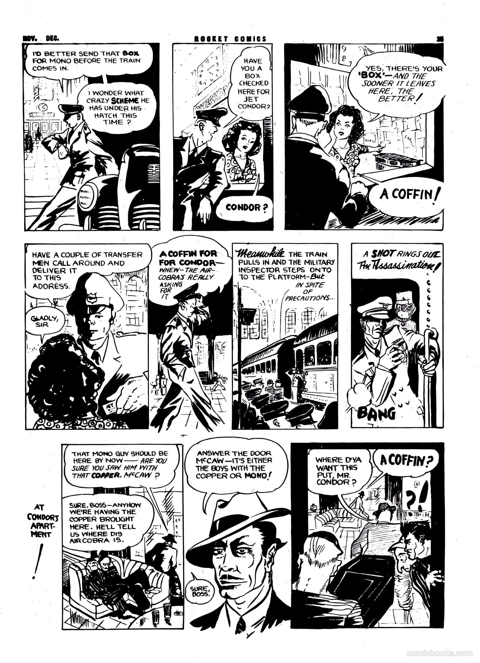 Rocket Comics v1 #5 — page 35 of 48