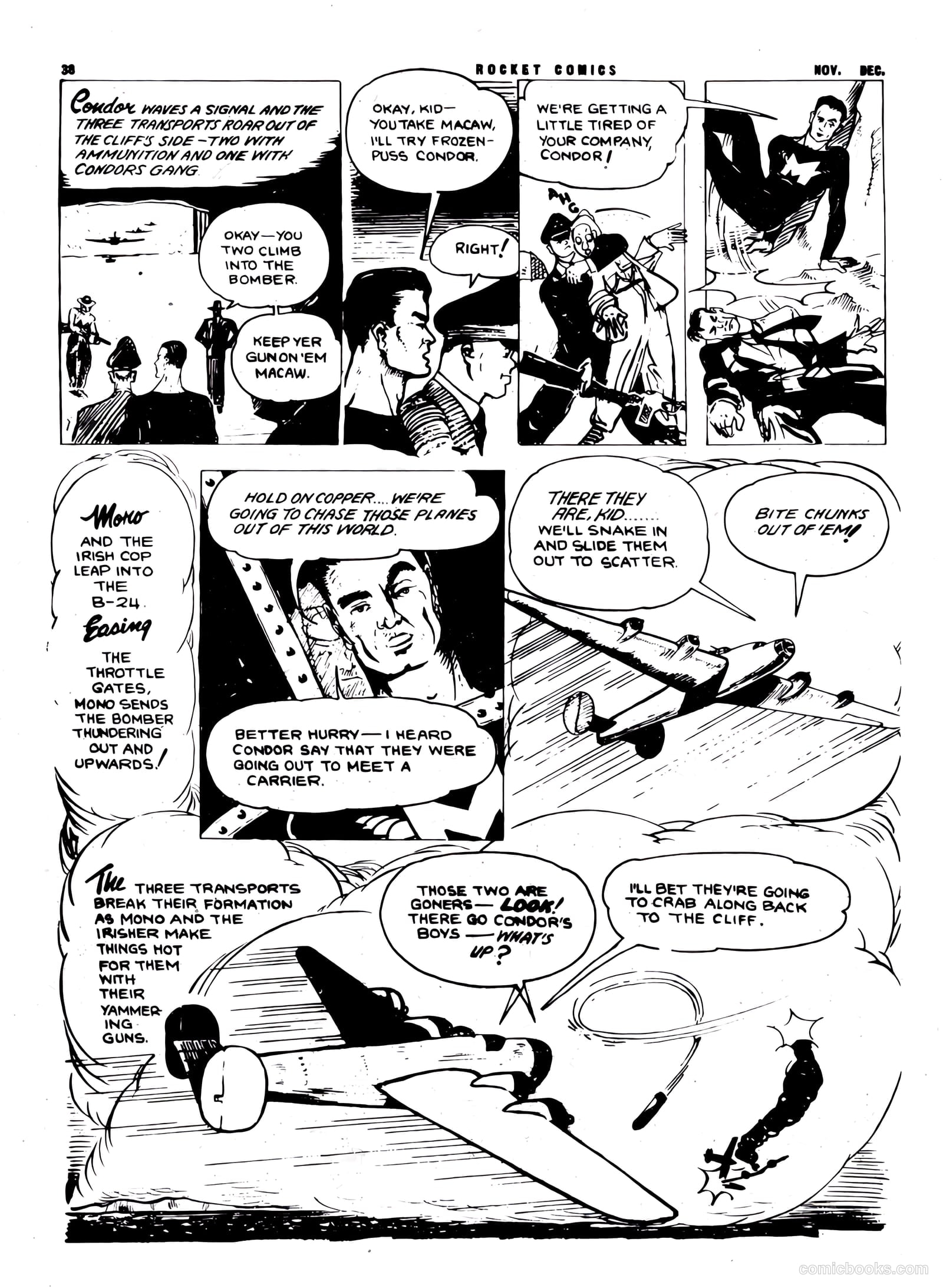 Rocket Comics v1 #5 — page 38 of 48