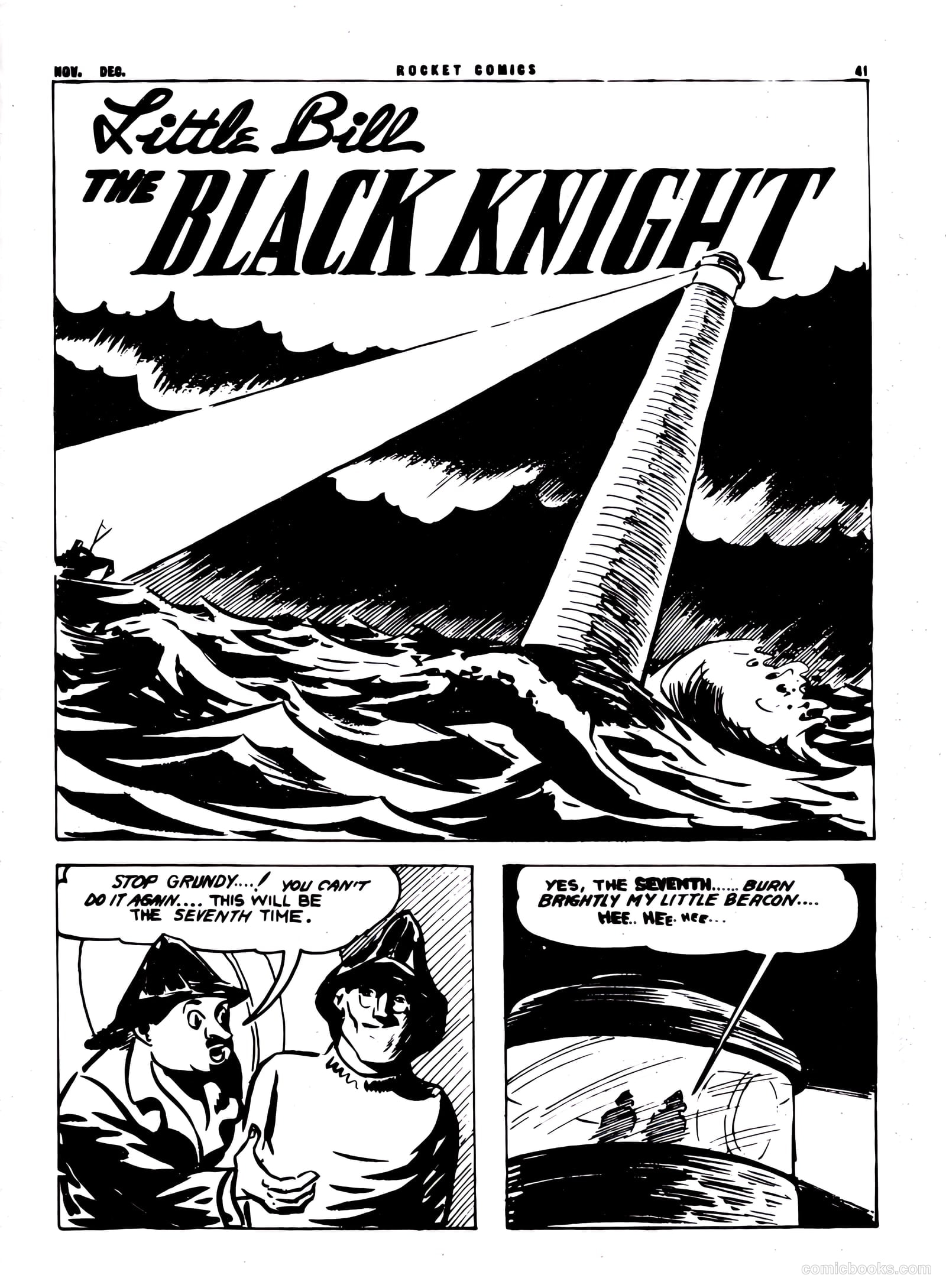 Rocket Comics v1 #5 — page 41 of 48