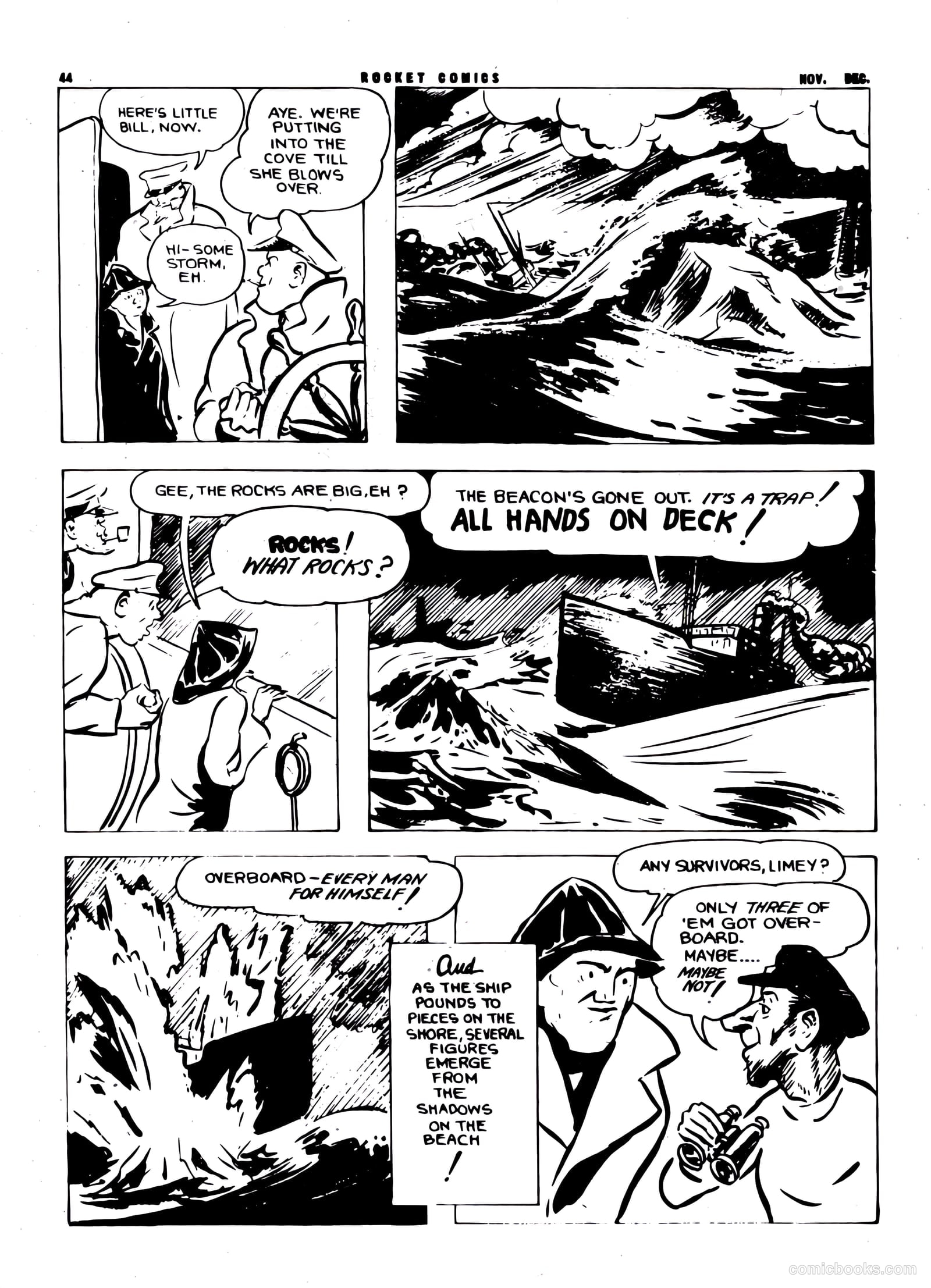 Rocket Comics v1 #5 — page 44 of 48