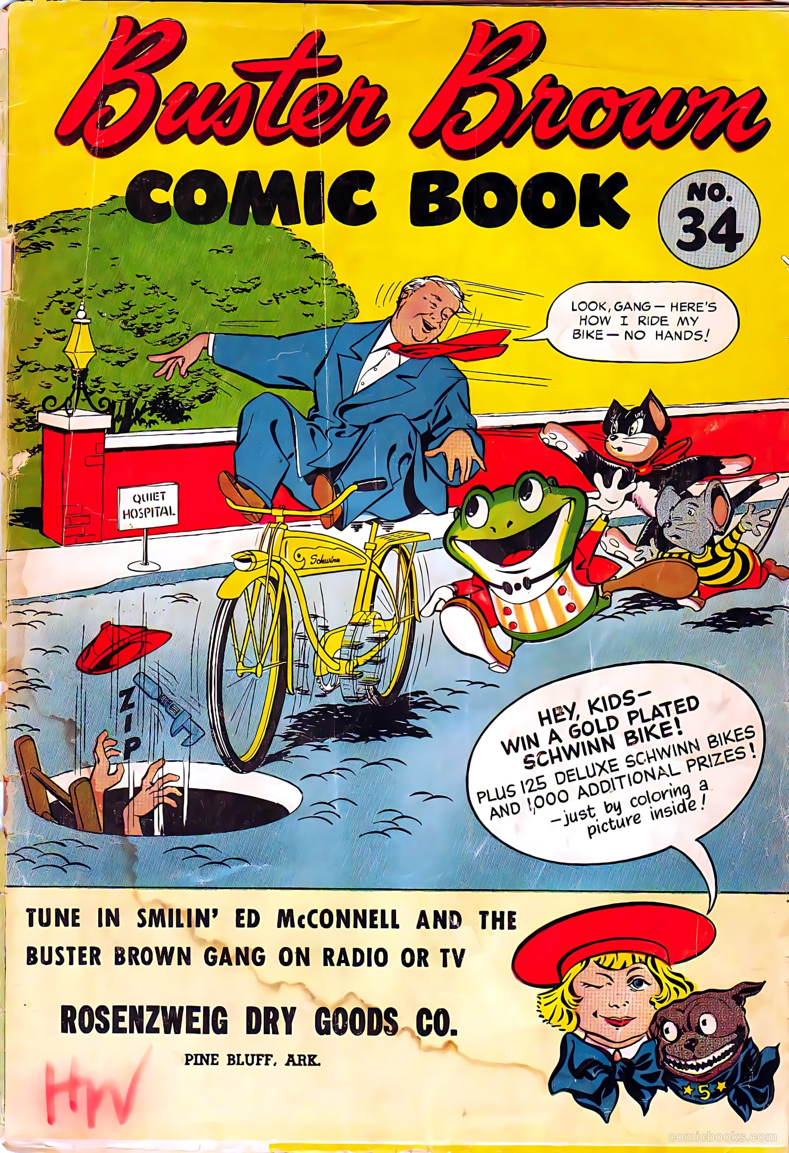 Buster Brown Comic Book #34 — page 1 of 38