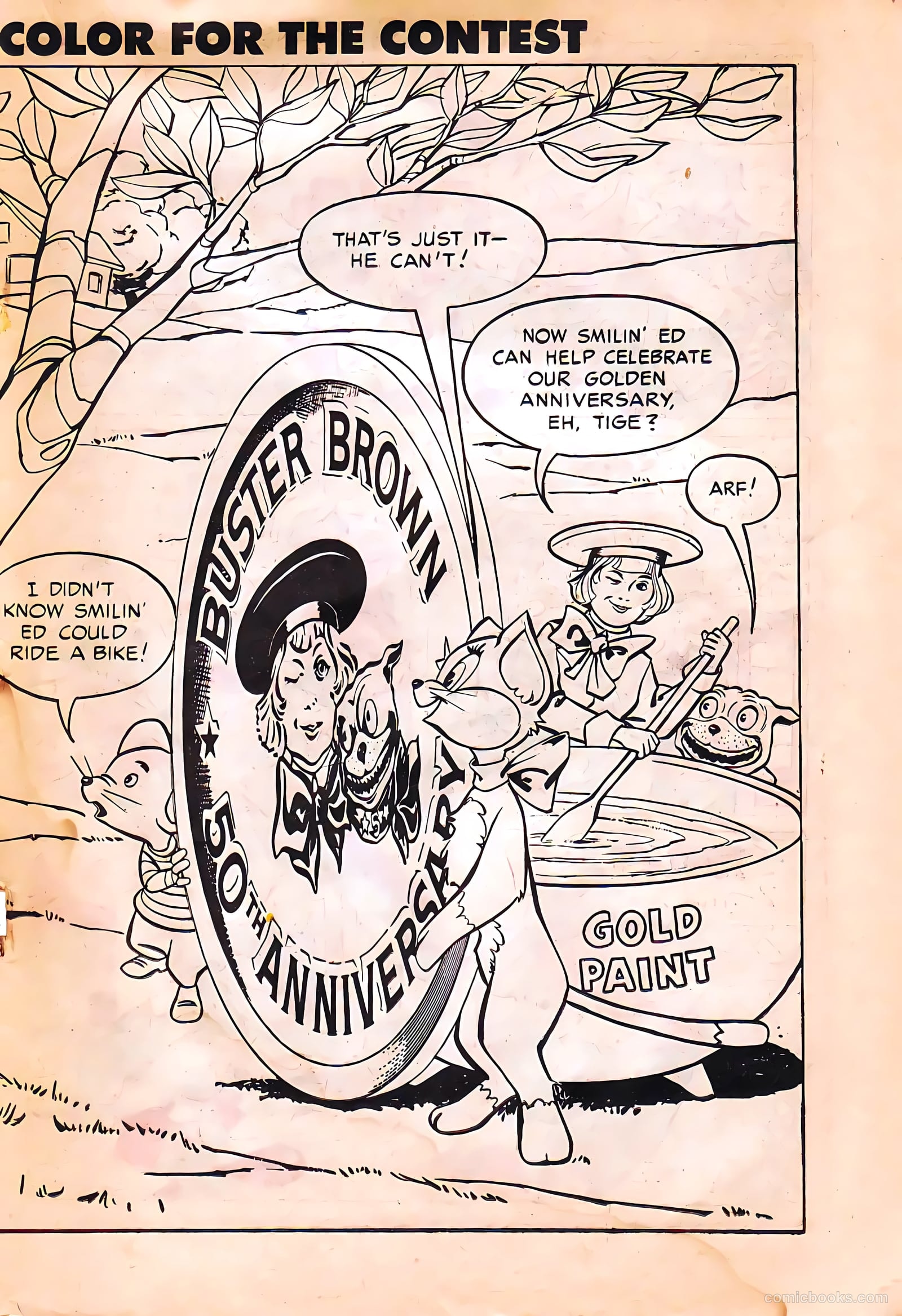 Buster Brown Comic Book #34 — page 21 of 38